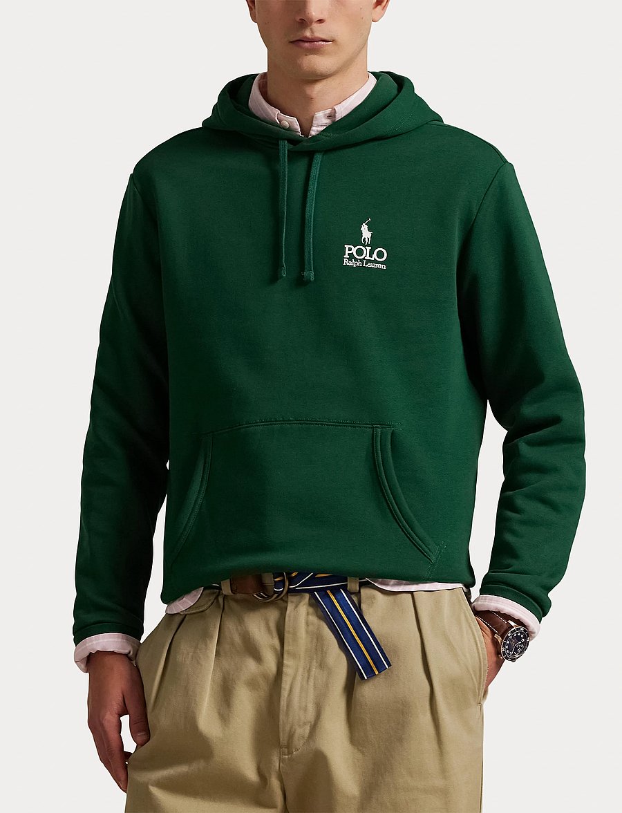 Polo Ralph Lauren - Logo Fleece Hoodie - kapuzenpullover - new forest - 5