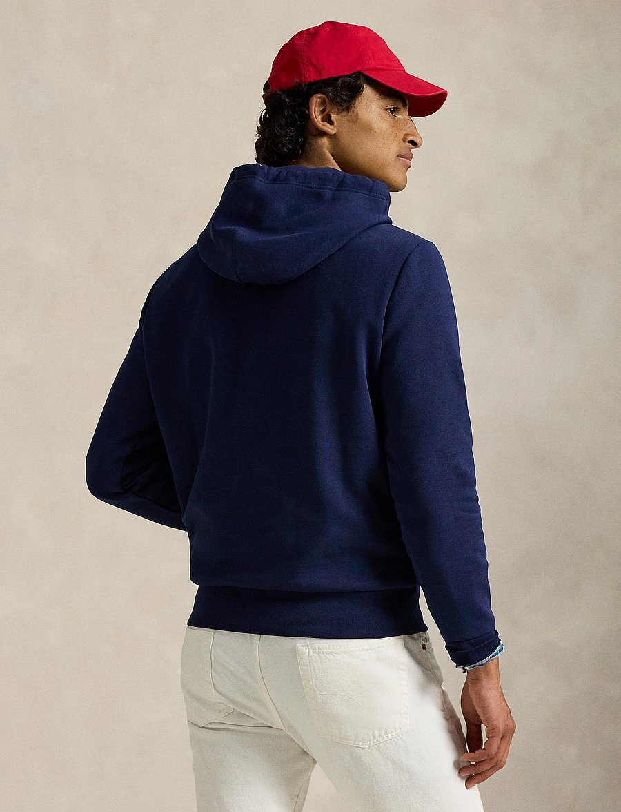 Polo Ralph Lauren - Logo Fleece Hoodie - hoodies - newport navy - 3