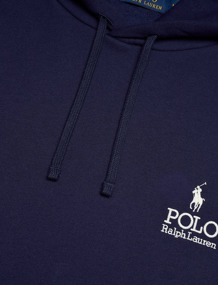 Polo Ralph Lauren - Logo Fleece Hoodie - hoodies - newport navy - 5