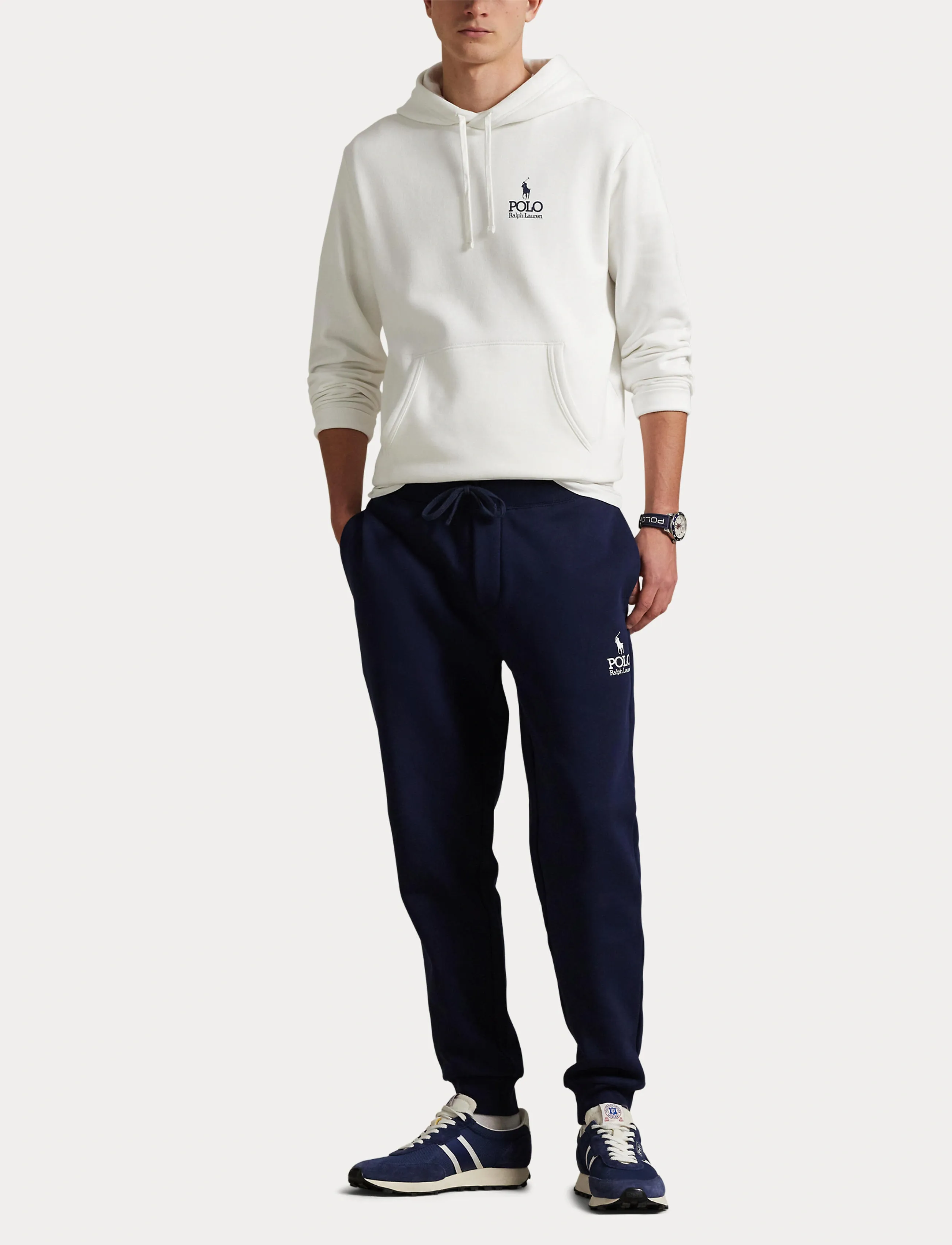 Polo Ralph Lauren - Logo Fleece Hoodie - sweats à capuche - white - 4