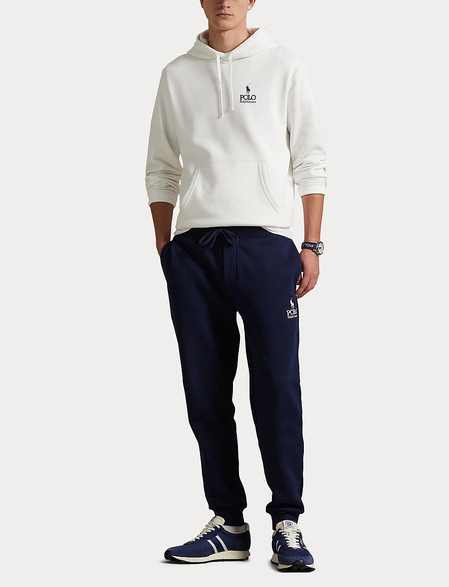 Polo Ralph Lauren - Logo Fleece Hoodie - kapuzenpullover - white - 4