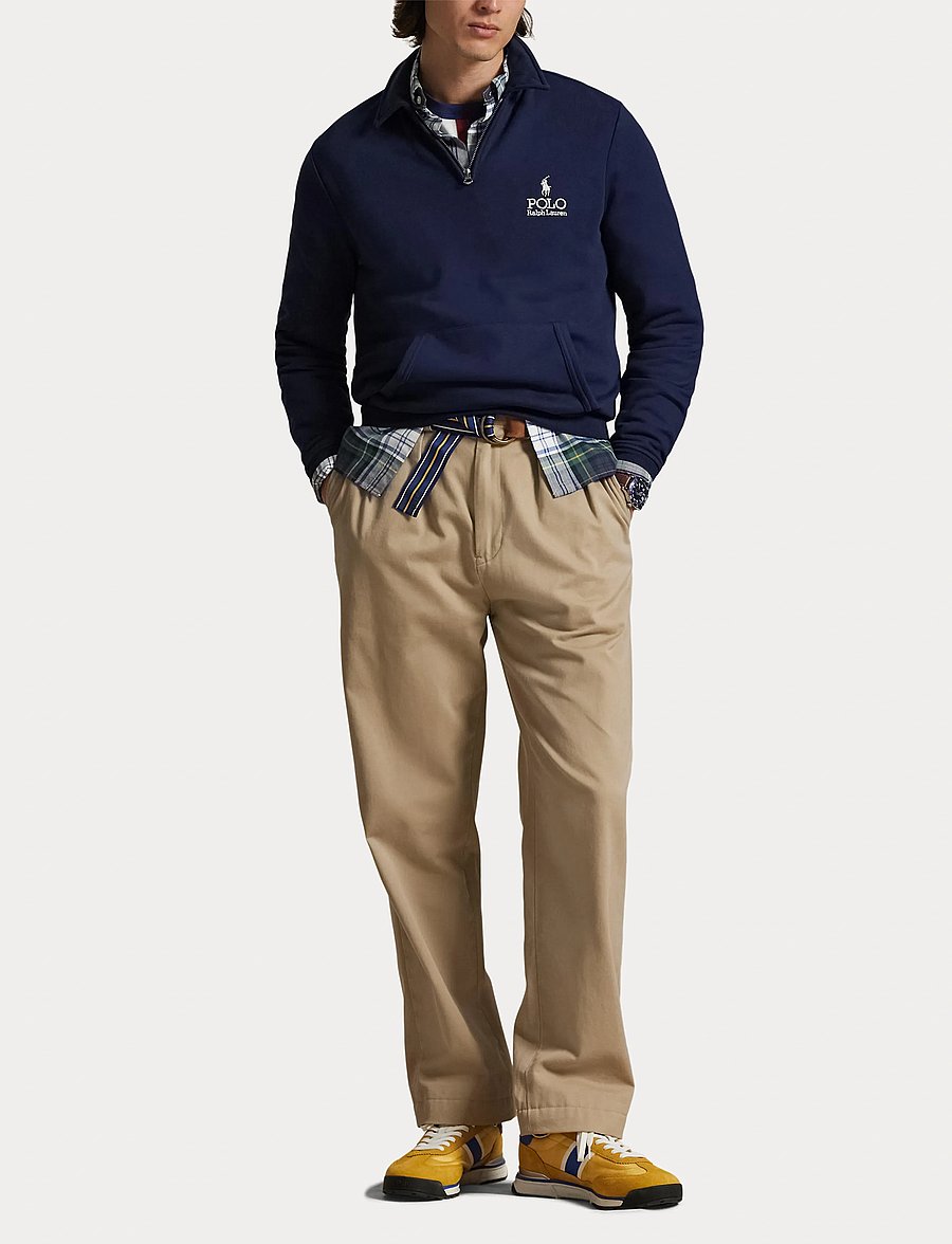 Polo Ralph Lauren - Logo Fleece Collared Sweatshirt - pulls demi-zippés - cruise navy - 4