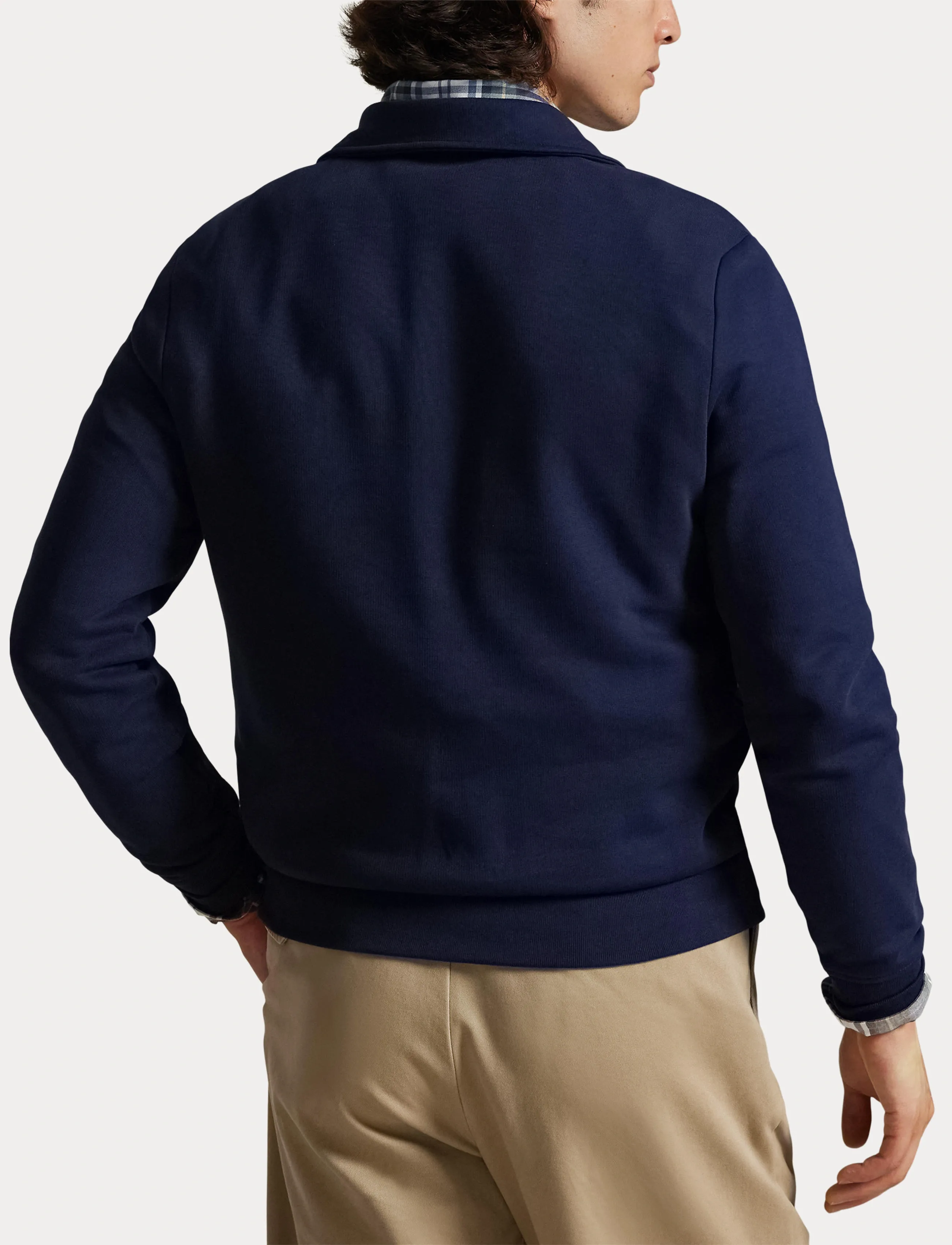 Polo Ralph Lauren Logo Fleece Collared Sweatshirt - Vatertag - CRUISE NAVY / navy
