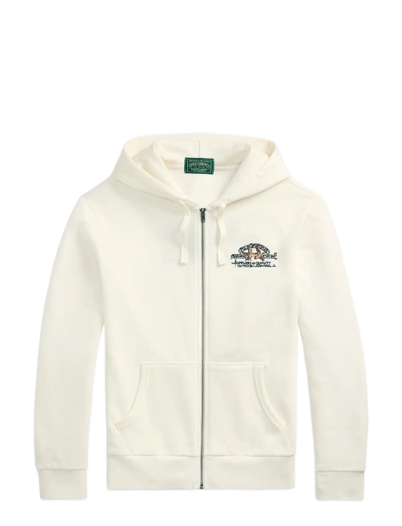 Polo Ralph Lauren Polo Sportsman Fleece Full-Zip Hoodie - Ralph Lauren - NEVIS / white