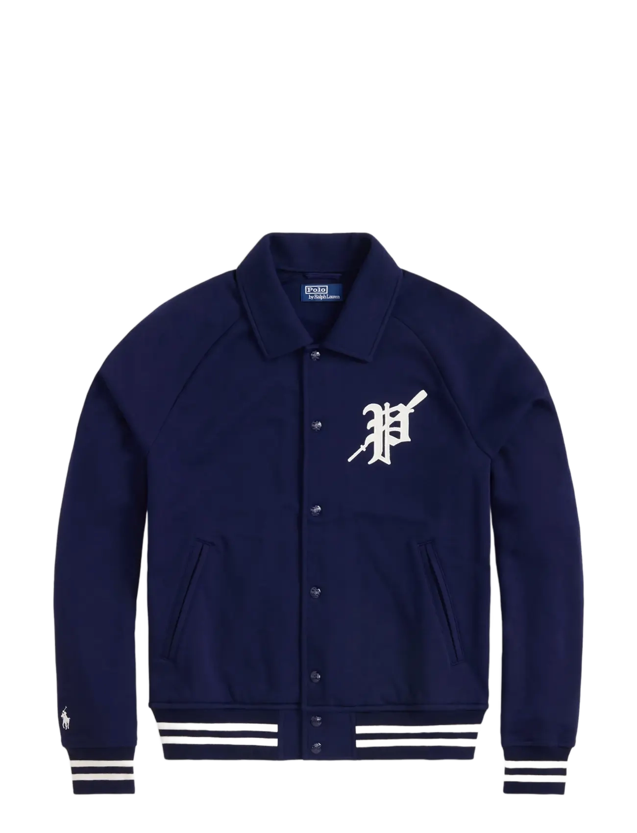 Fleece Graphic Jacket - CRUISE NAVY