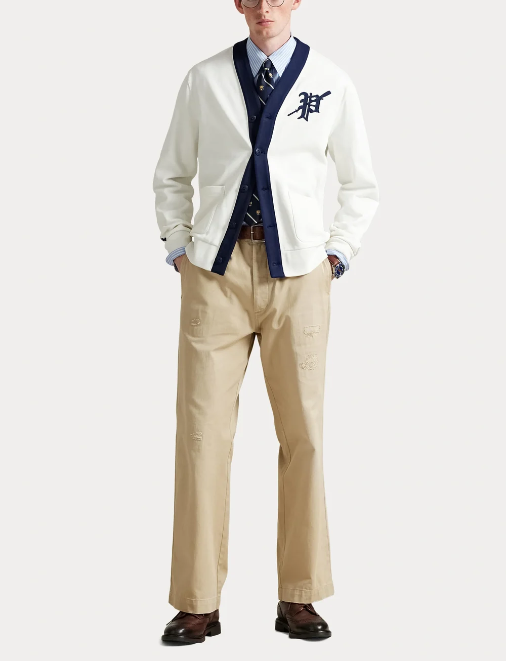 Polo Ralph Lauren - Fleece Graphic Cardigan - cardigans - nevis - 4