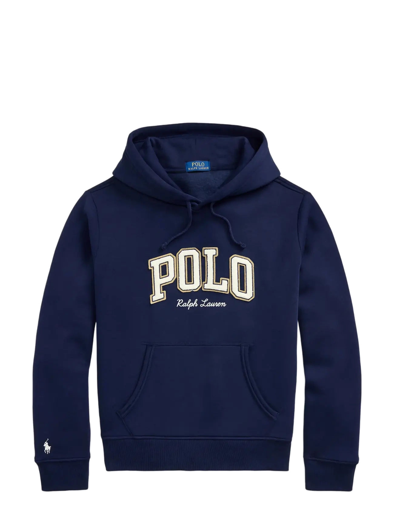 Logo Fleece Hoodie - CRUISE NAVY