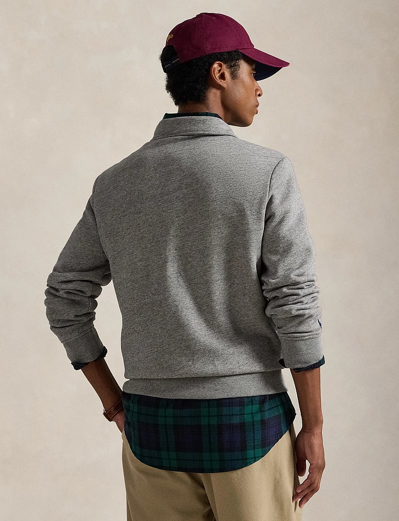 Polo Ralph Lauren - Logo Fleece Collared Sweatshirt - osta olukorra järgi - dark vintage heat - 2