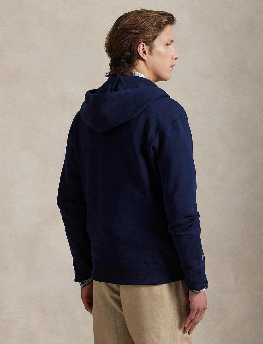 Polo Ralph Lauren - Logo Fleece Full-Zip Hoodie - cruise navy - 2