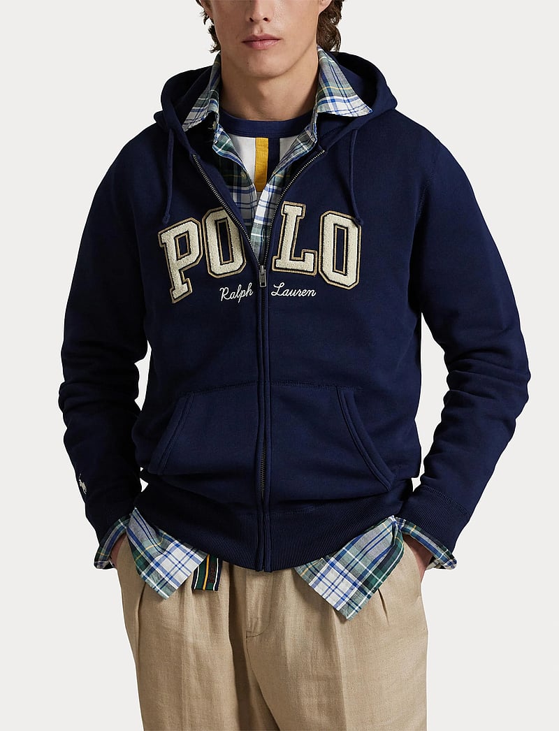 Polo Ralph Lauren - Logo Fleece Full-Zip Hoodie - kapuutsiga dressipluusid - cruise navy - 5