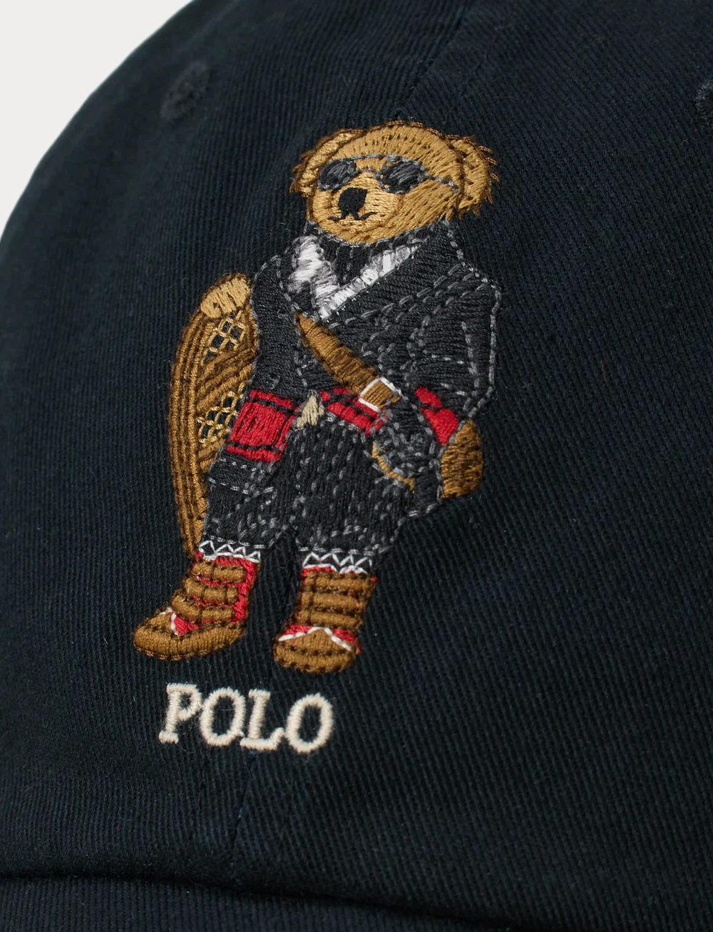 Polo Ralph Lauren - Polo Bear Twill Ball Cap - huer & kasketter - polo black w/ hol - 2