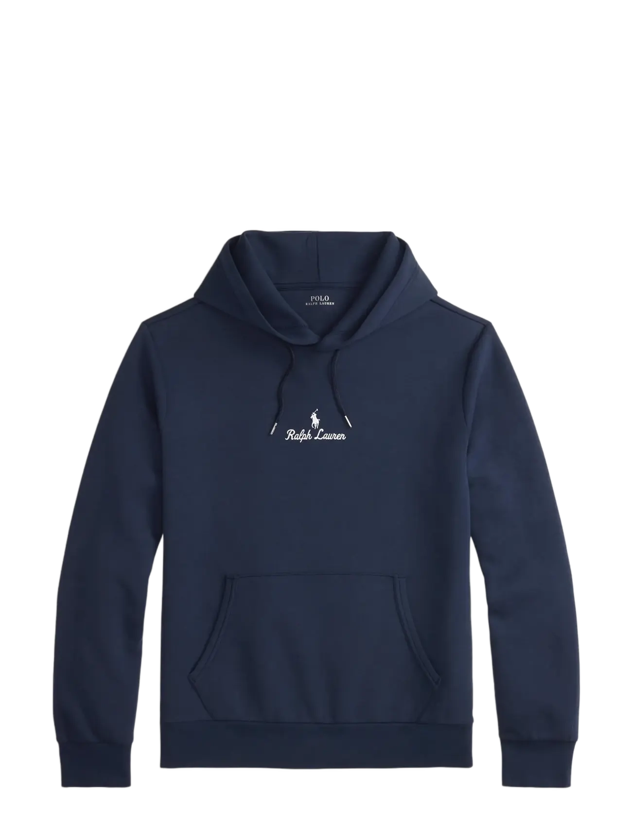 POLO RALPH LAUREN Logo Double-Knit Hoodie Schwarz - XL - Herren