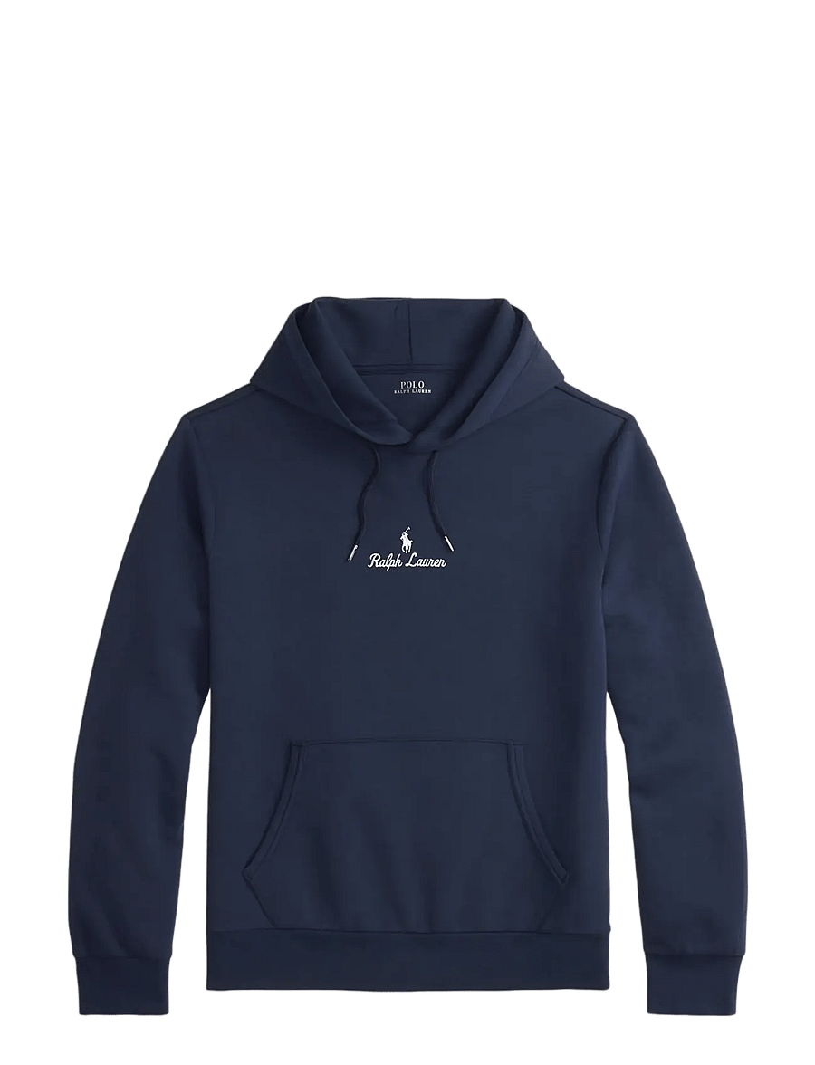 Polo Ralph Lauren - Logo Double-Knit Hoodie - hoodies - aviator navy - 1
