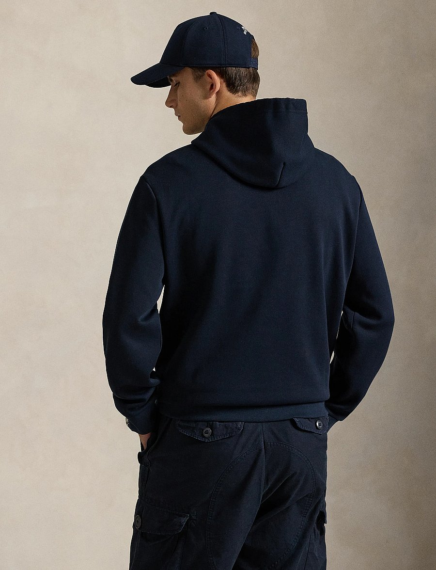 Polo Ralph Lauren - Logo Double-Knit Hoodie - hoodies - aviator navy - 2