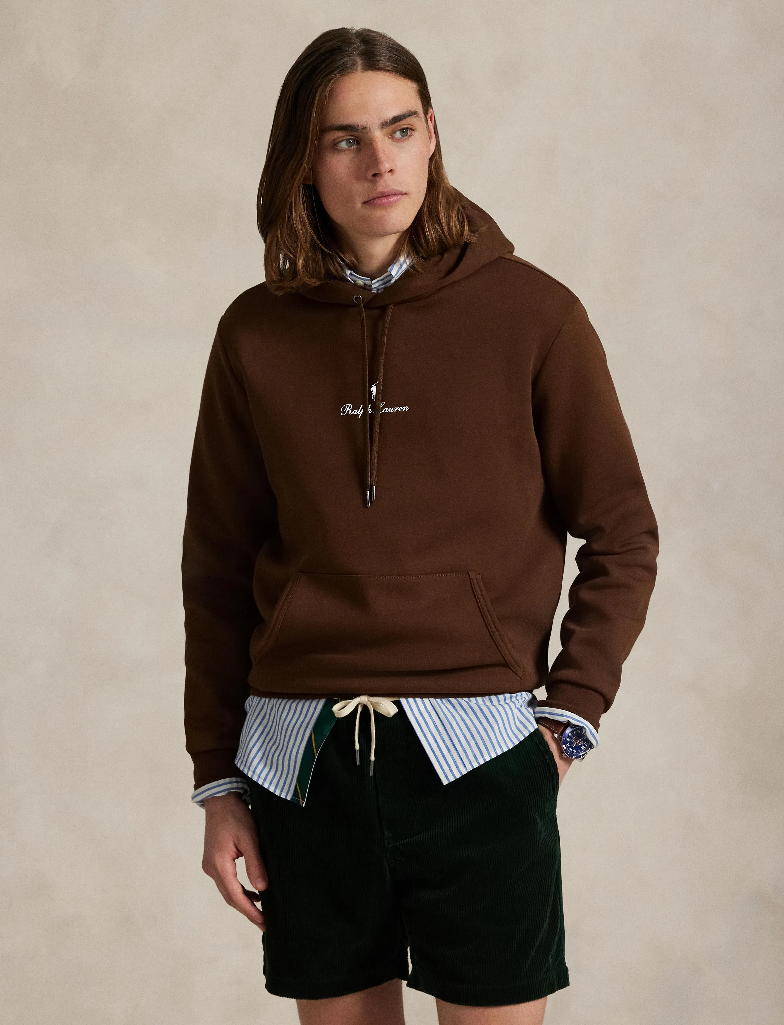 Logo Double-Knit Hoodie 3