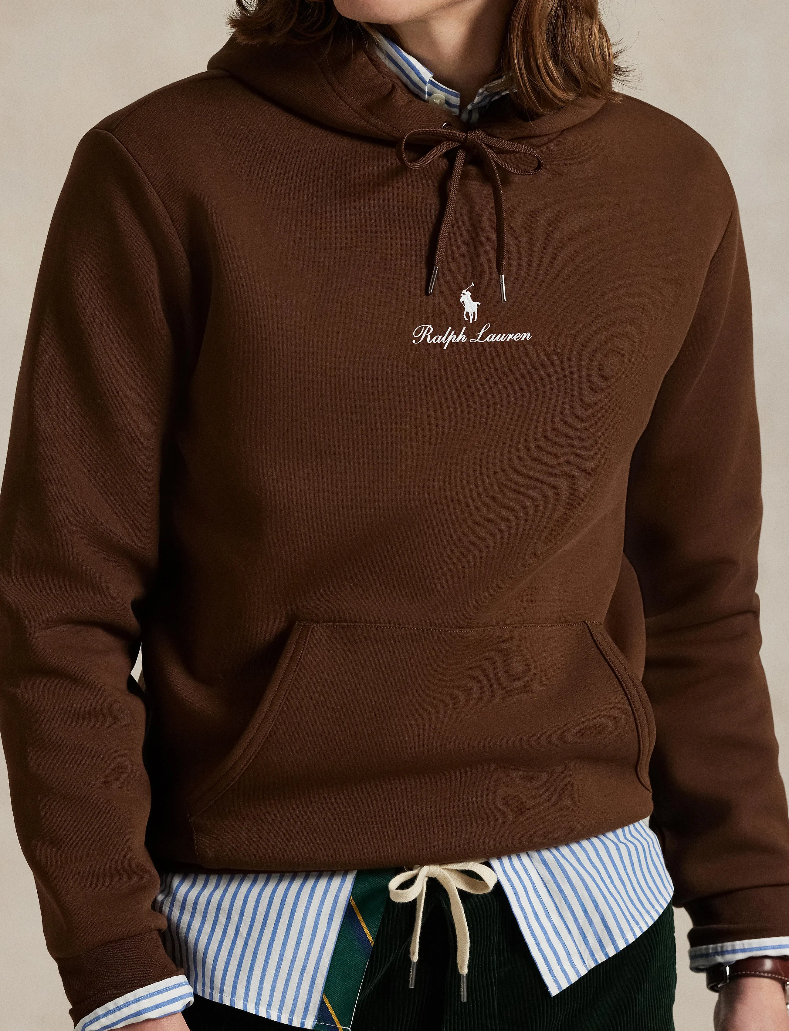 Logo Double-Knit Hoodie 7