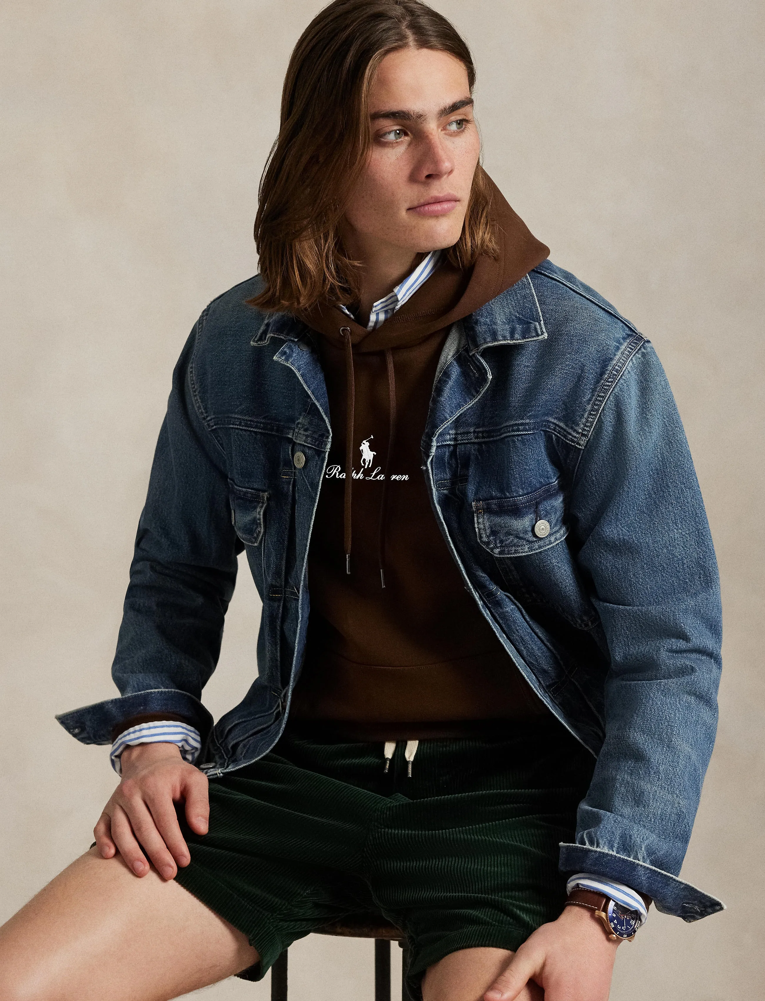 Logo Double-Knit Hoodie 9