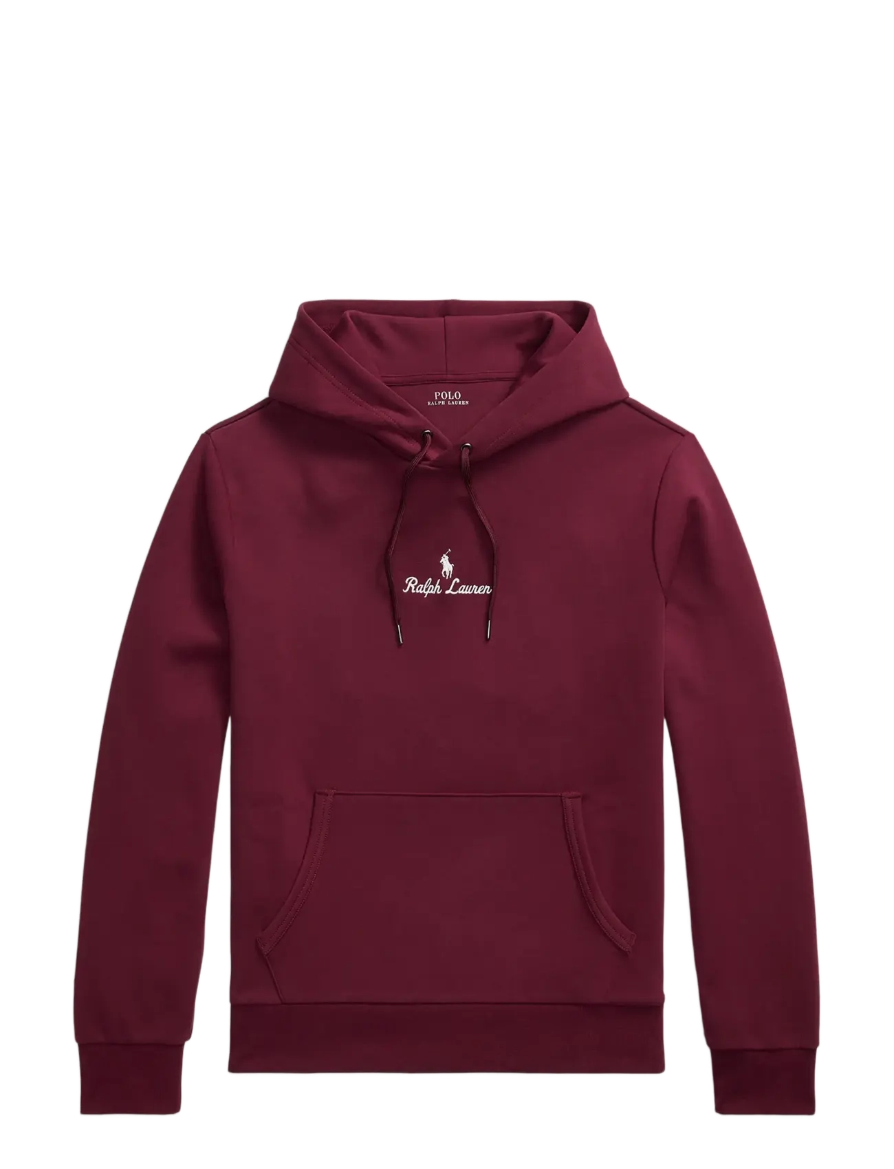 Polo Ralph Lauren - Logo Double-Knit Hoodie - hoodies - classic wine - 1