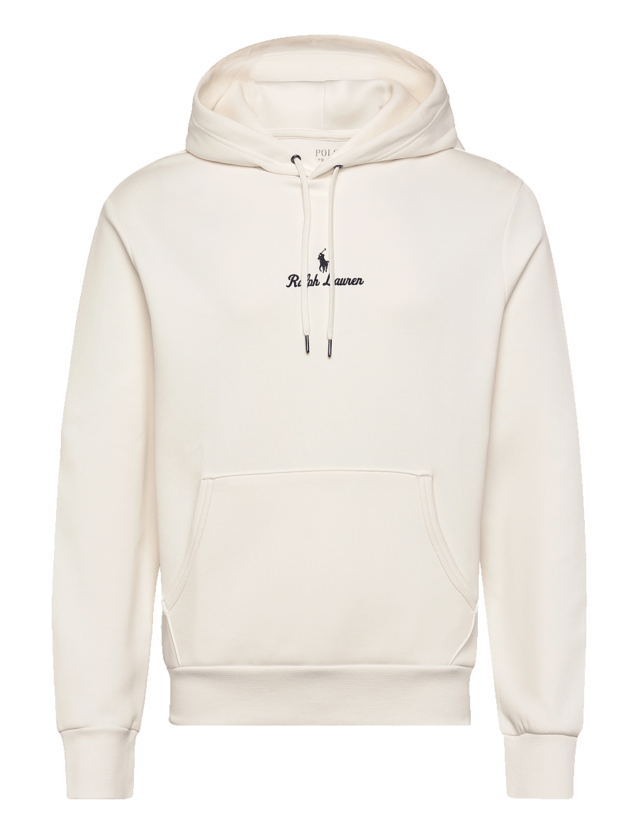 Polo Ralph Lauren - Logo Double-Knit Hoodie - hoodies - deckwash white - 1