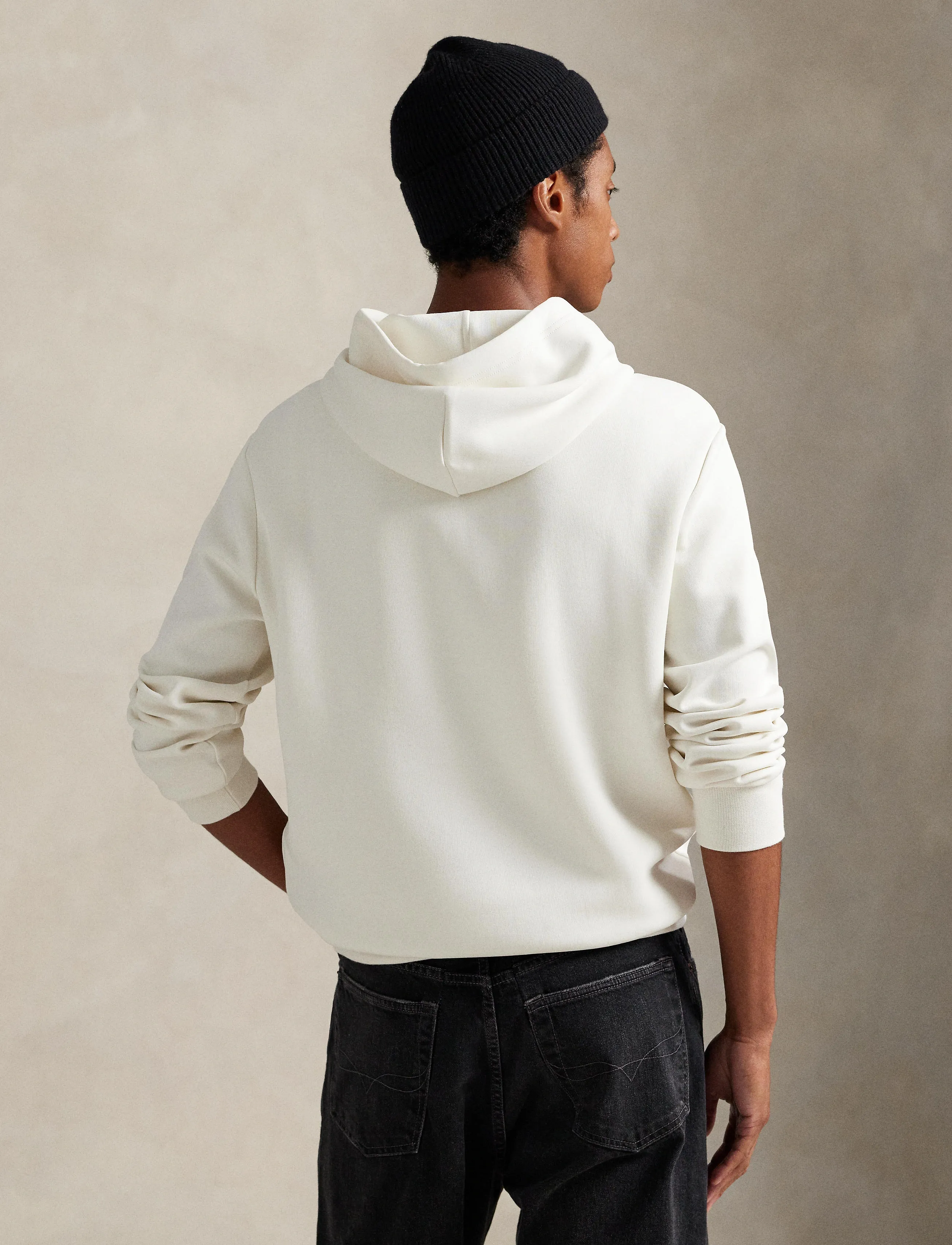 Logo Double-Knit Hoodie 2