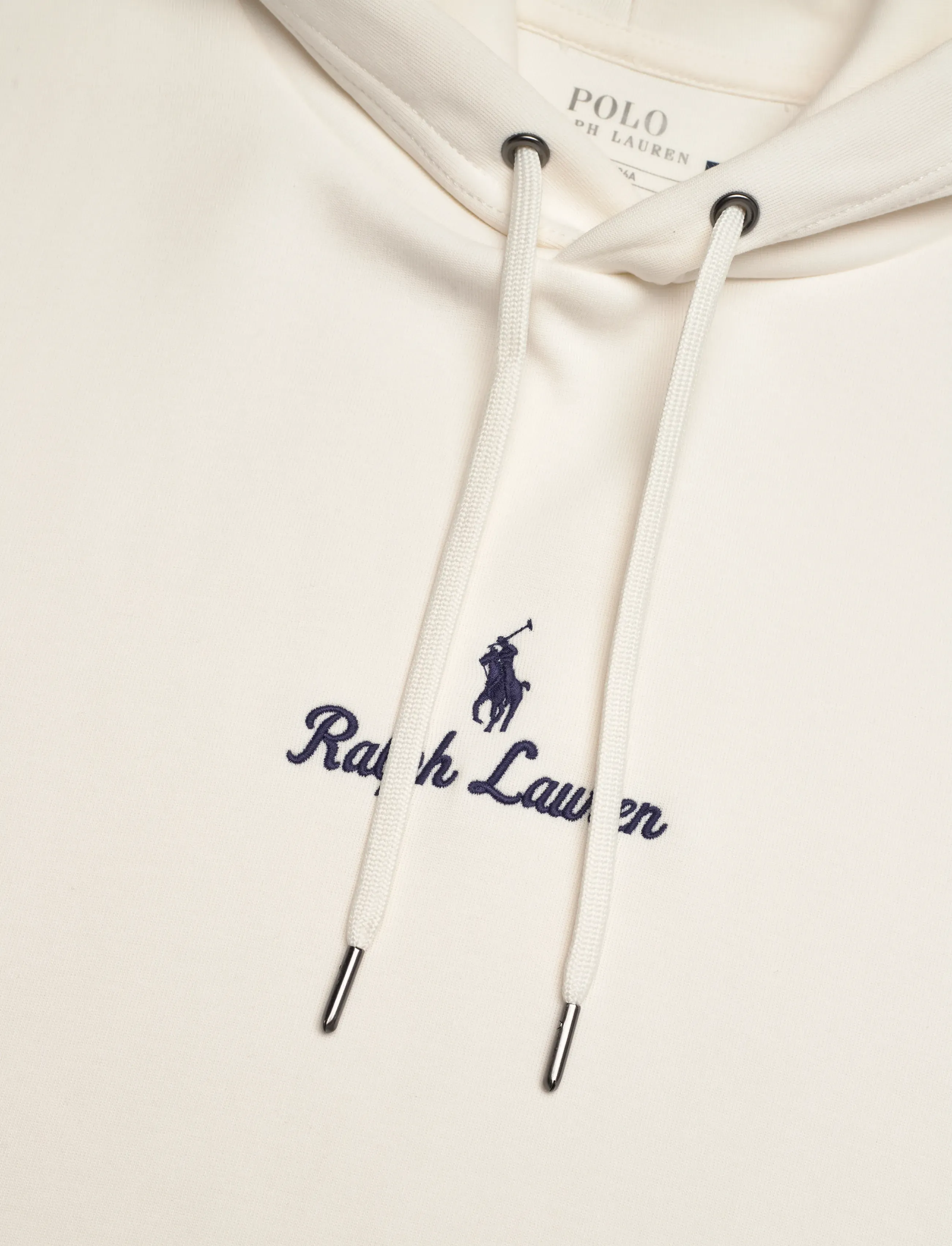 Polo Ralph Lauren - Logo Double-Knit Hoodie - hættetrøjer - deckwash white - 5