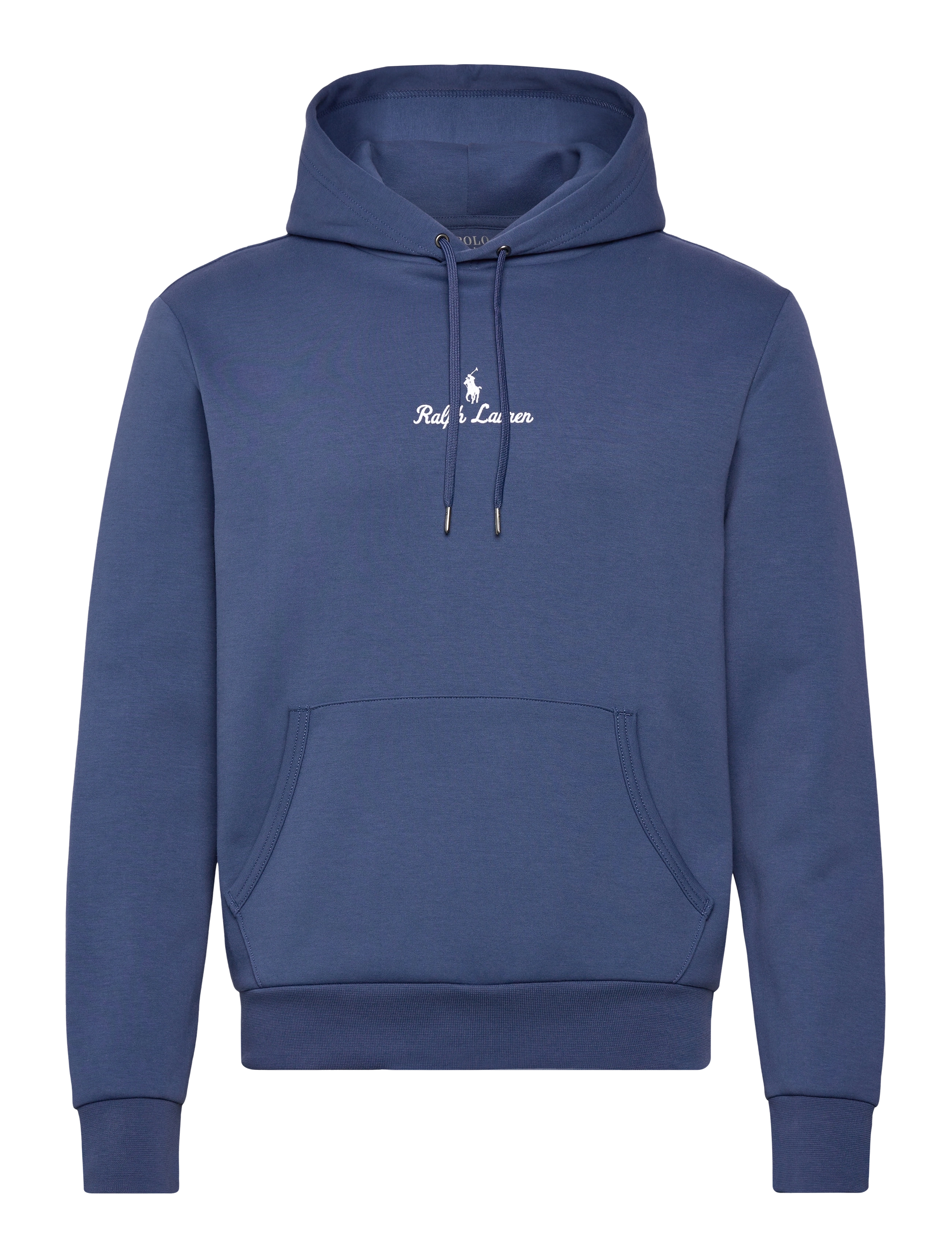 POLO RALPH LAUREN Logo Double-Knit Hoodie Blau - L - Herren