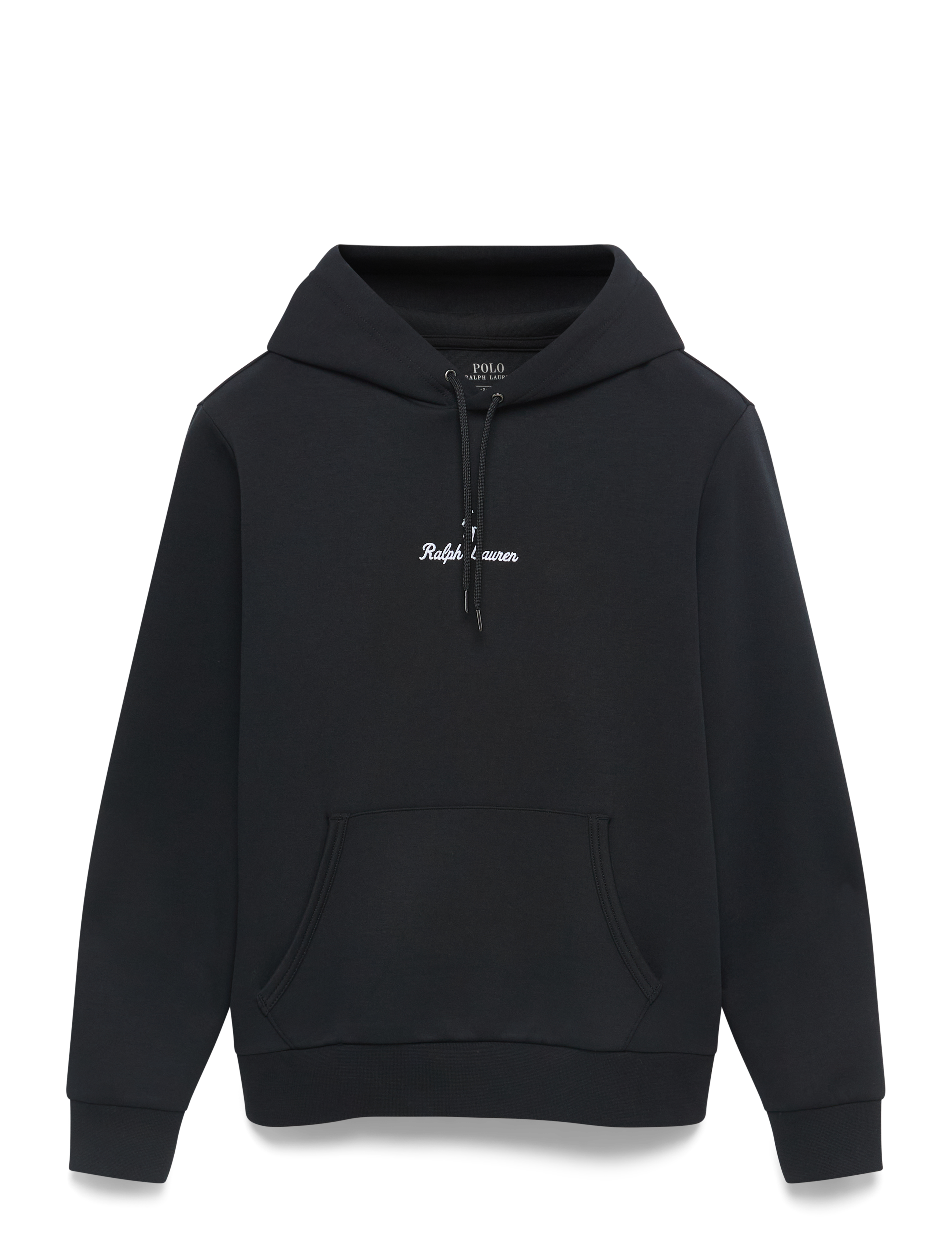 POLO RALPH LAUREN Logo Double-Knit Hoodie Schwarz - S - Herren