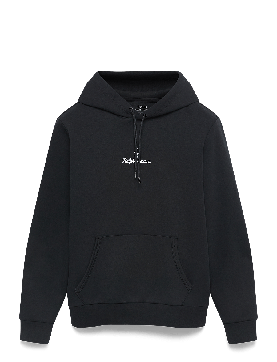 Polo Ralph Lauren - Logo Double-Knit Hoodie - hoodies - polo black - 1