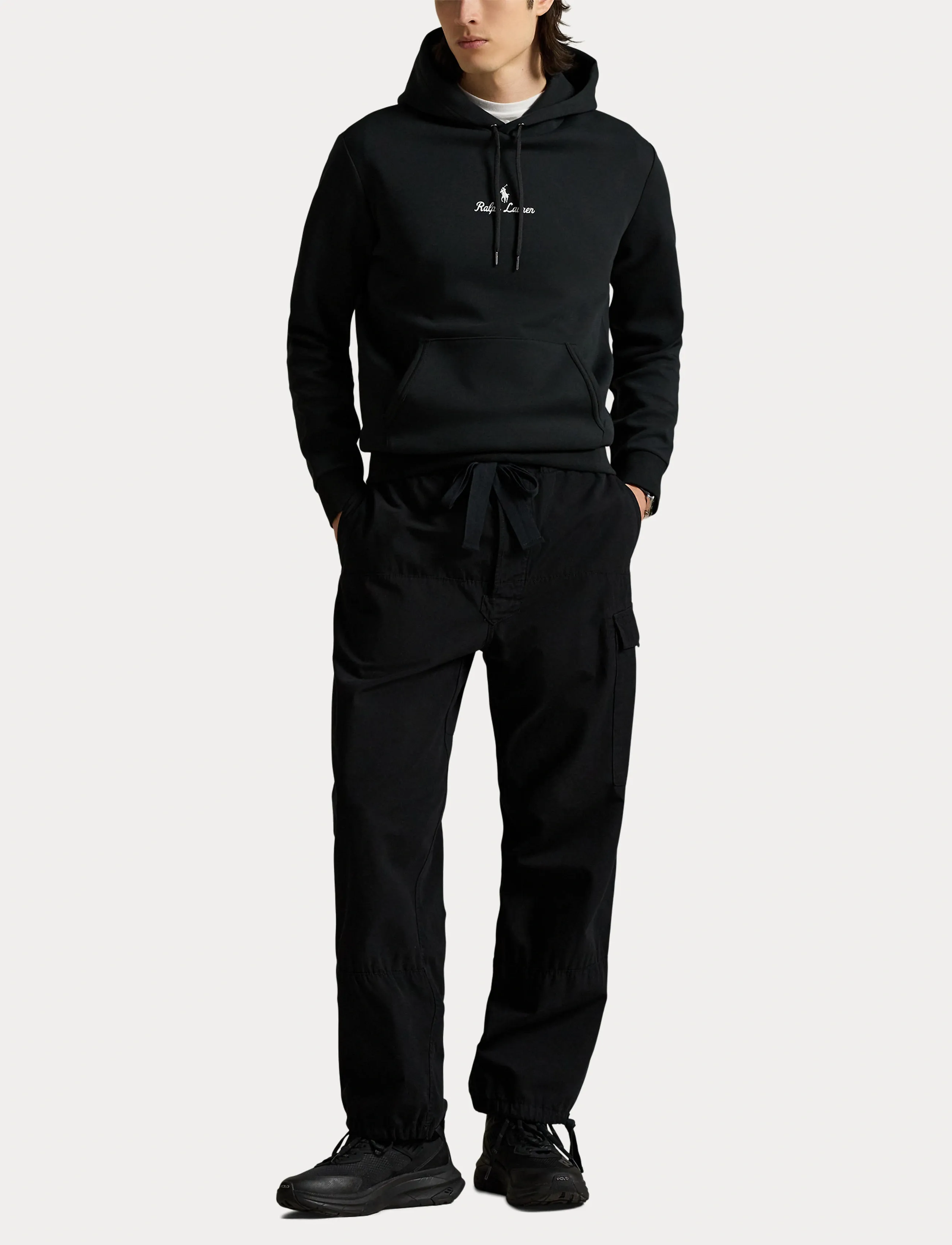 Logo Double-Knit Hoodie 4
