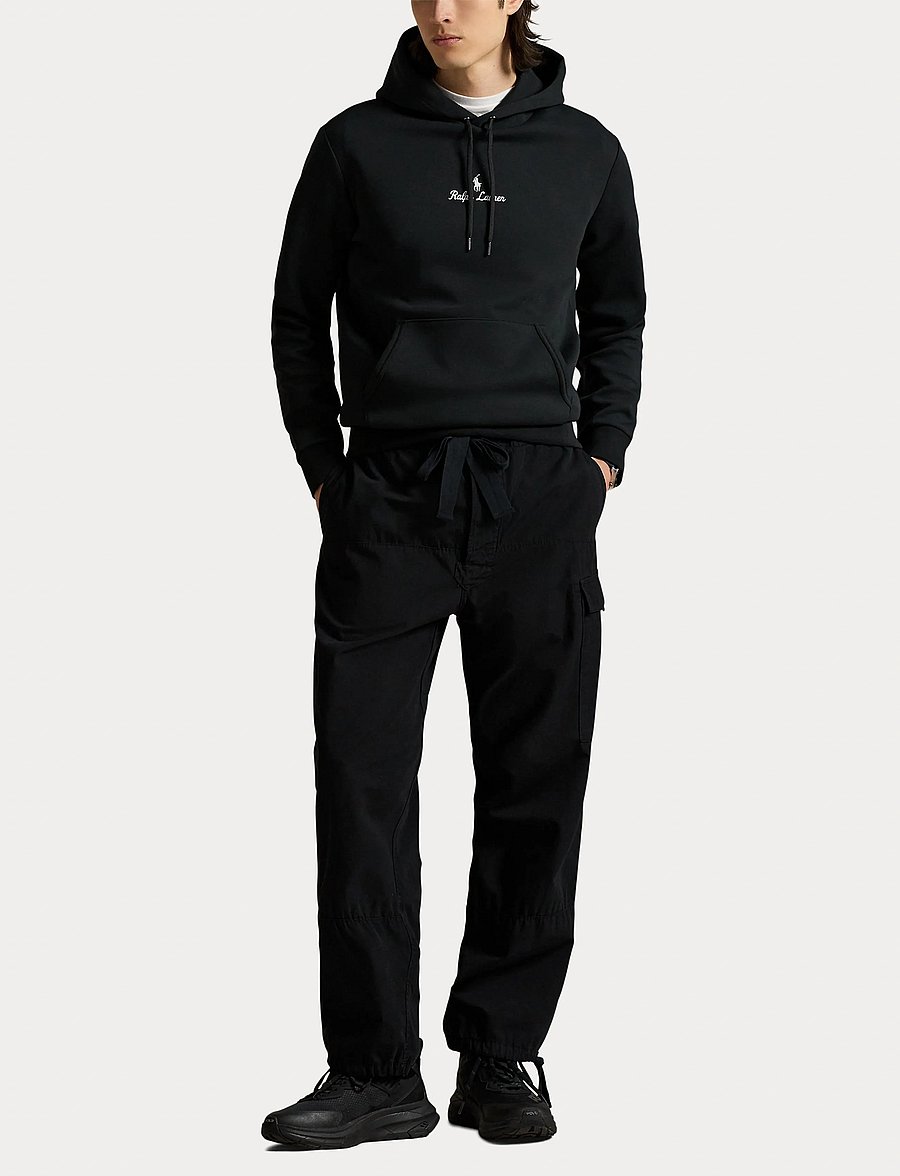Polo Ralph Lauren - Logo Double-Knit Hoodie - hoodies - polo black - 5