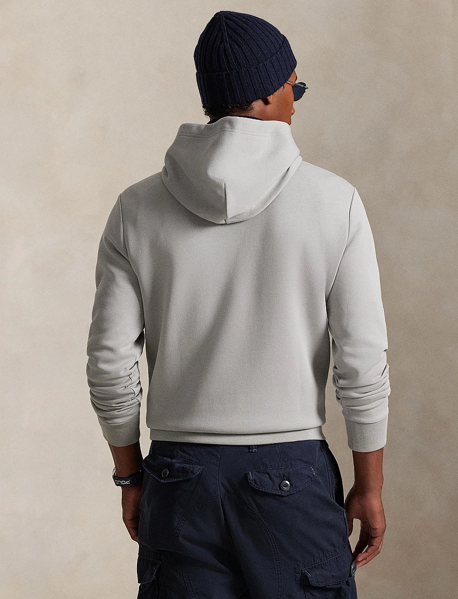 Polo Ralph Lauren - Logo Double-Knit Hoodie - kapuzenpullover - soft grey - 3