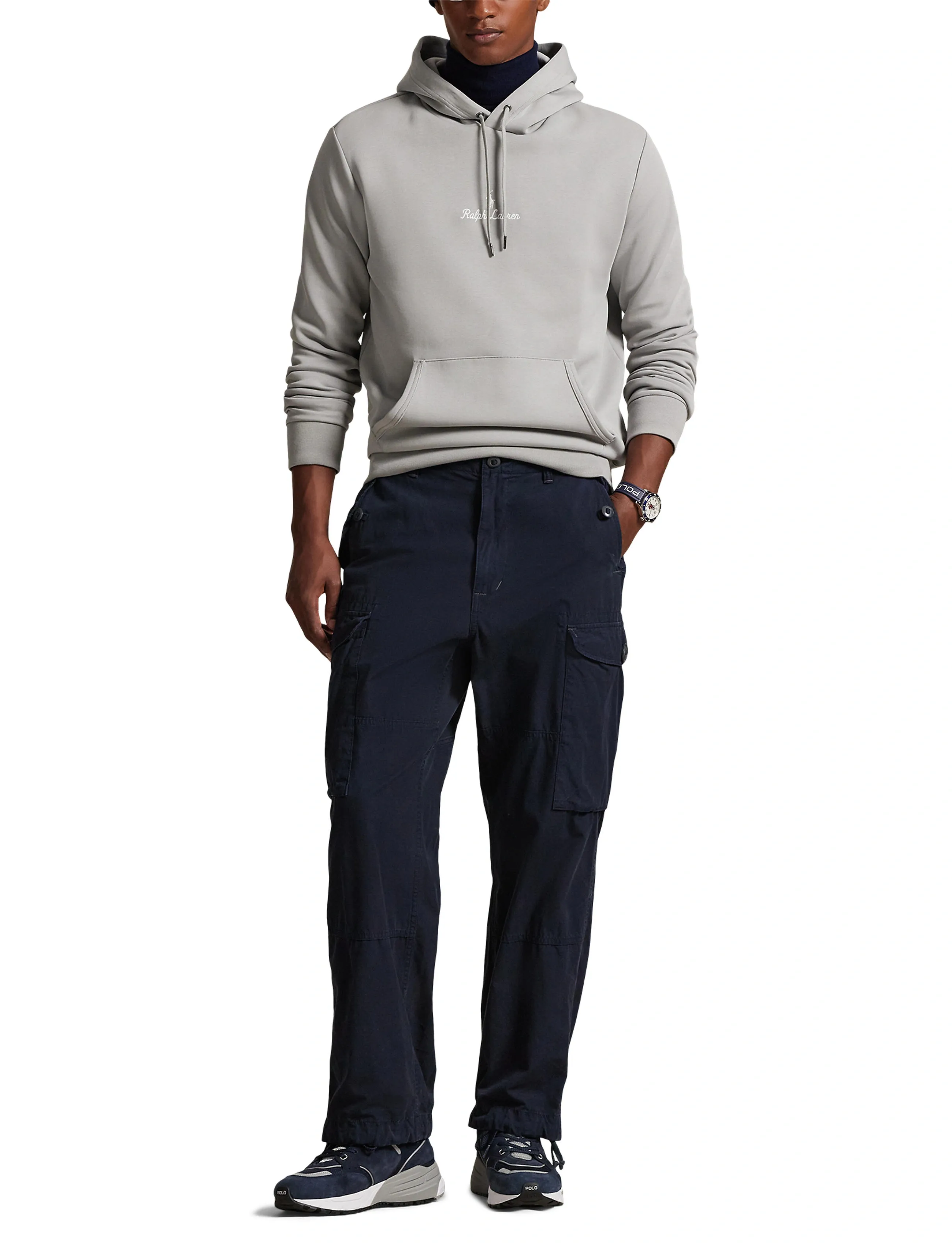 Logo Double-Knit Hoodie 7