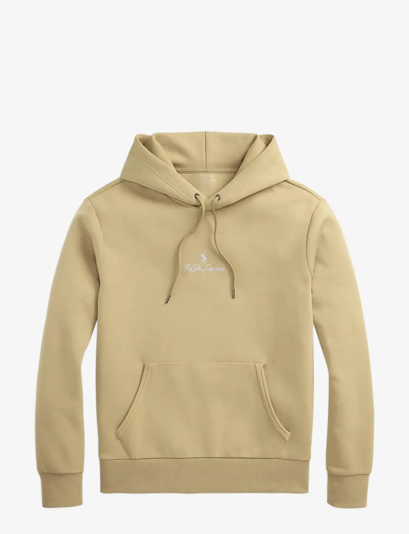 Polo Ralph Lauren - Logo Double-Knit Hoodie - hættetrøjer - surrey tan - 1