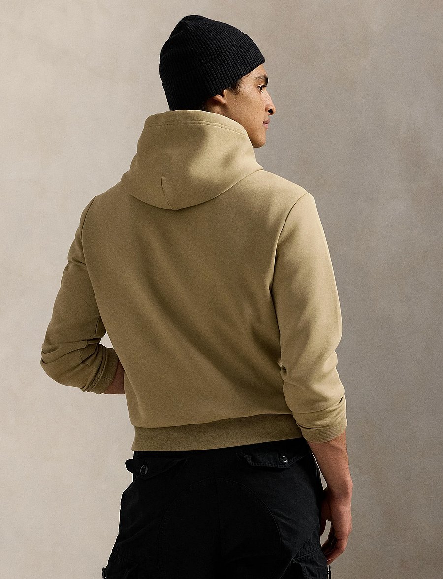 Polo Ralph Lauren - Logo Double-Knit Hoodie - hættetrøjer - surrey tan - 2