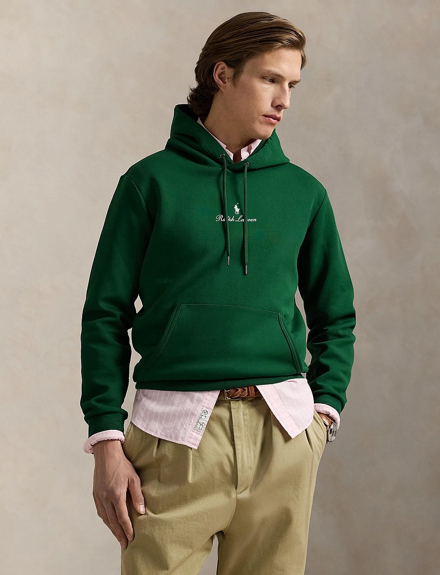 Polo Ralph Lauren - Logo Double-Knit Hoodie - kapuzenpullover - vintage pine - 3