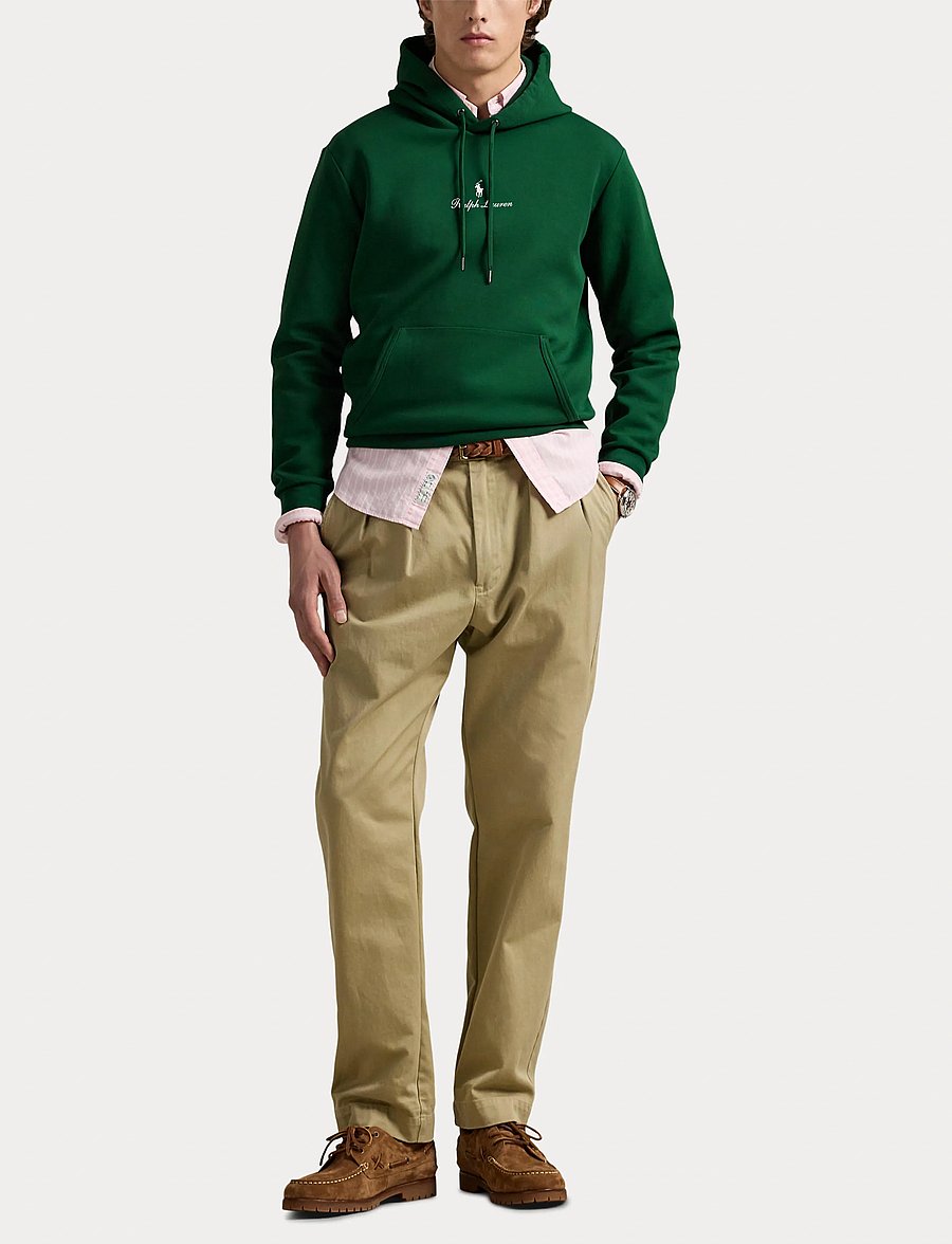 Polo Ralph Lauren - Logo Double-Knit Hoodie - kapuzenpullover - vintage pine - 4