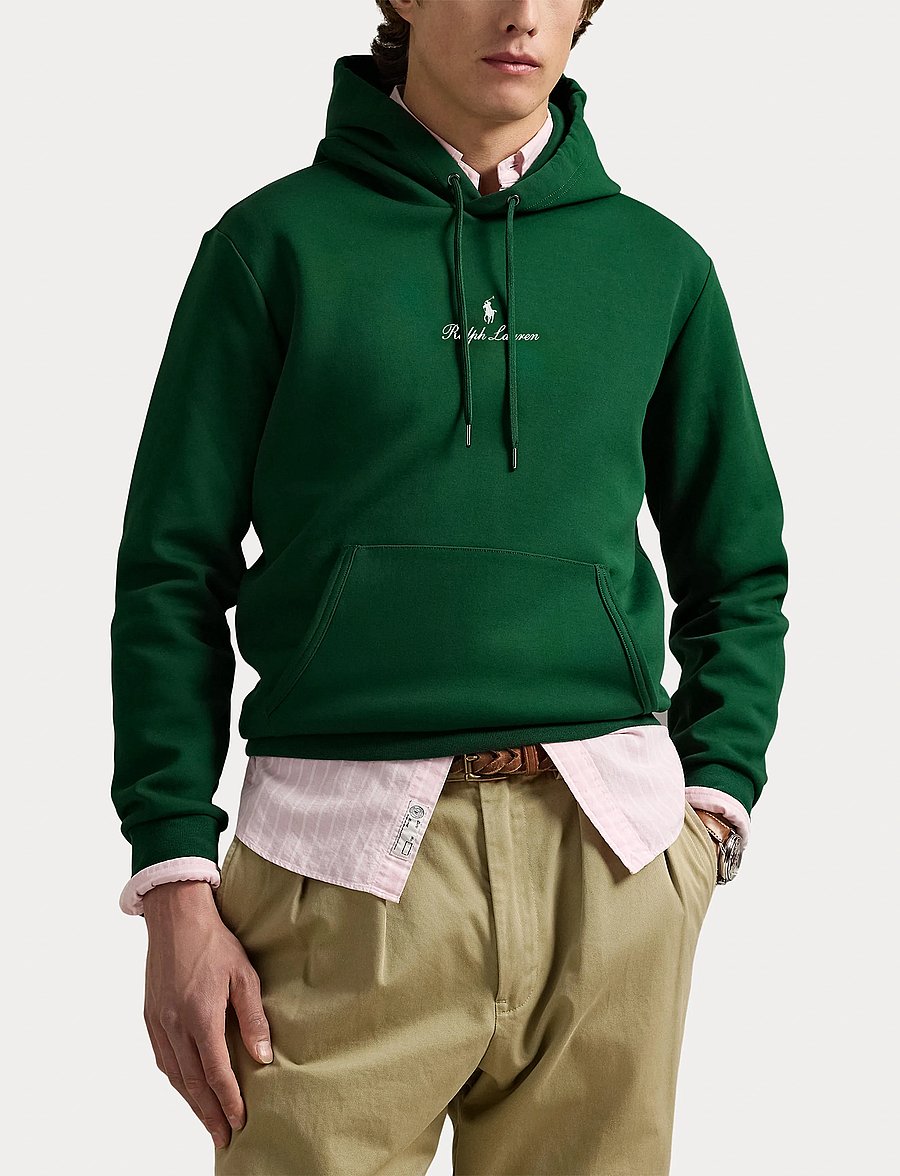 Polo Ralph Lauren - Logo Double-Knit Hoodie - kapuzenpullover - vintage pine - 5