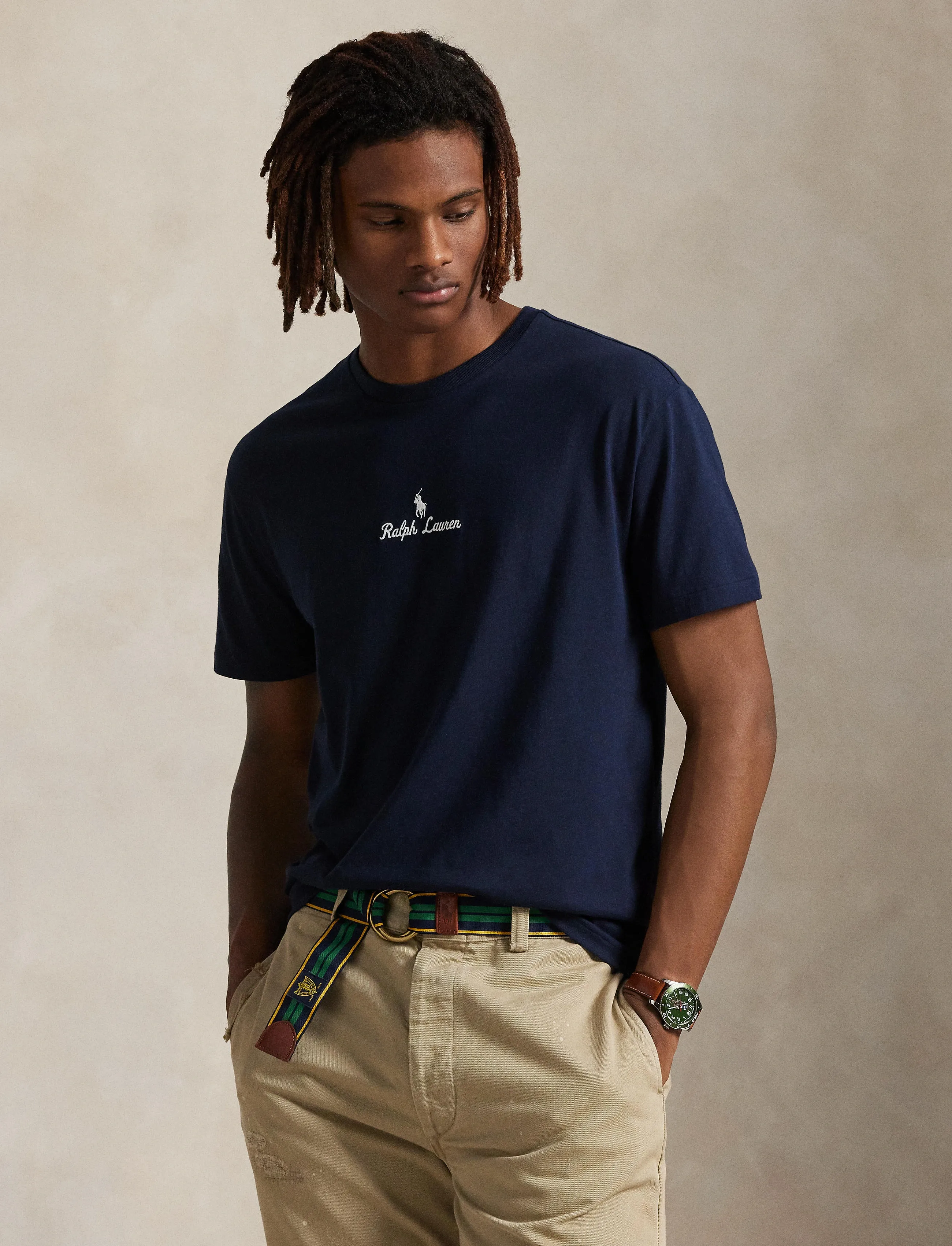 Polo Ralph Lauren - Classic Fit Logo Jersey T-Shirt - kortærmede t-shirts - aviator navy - 3