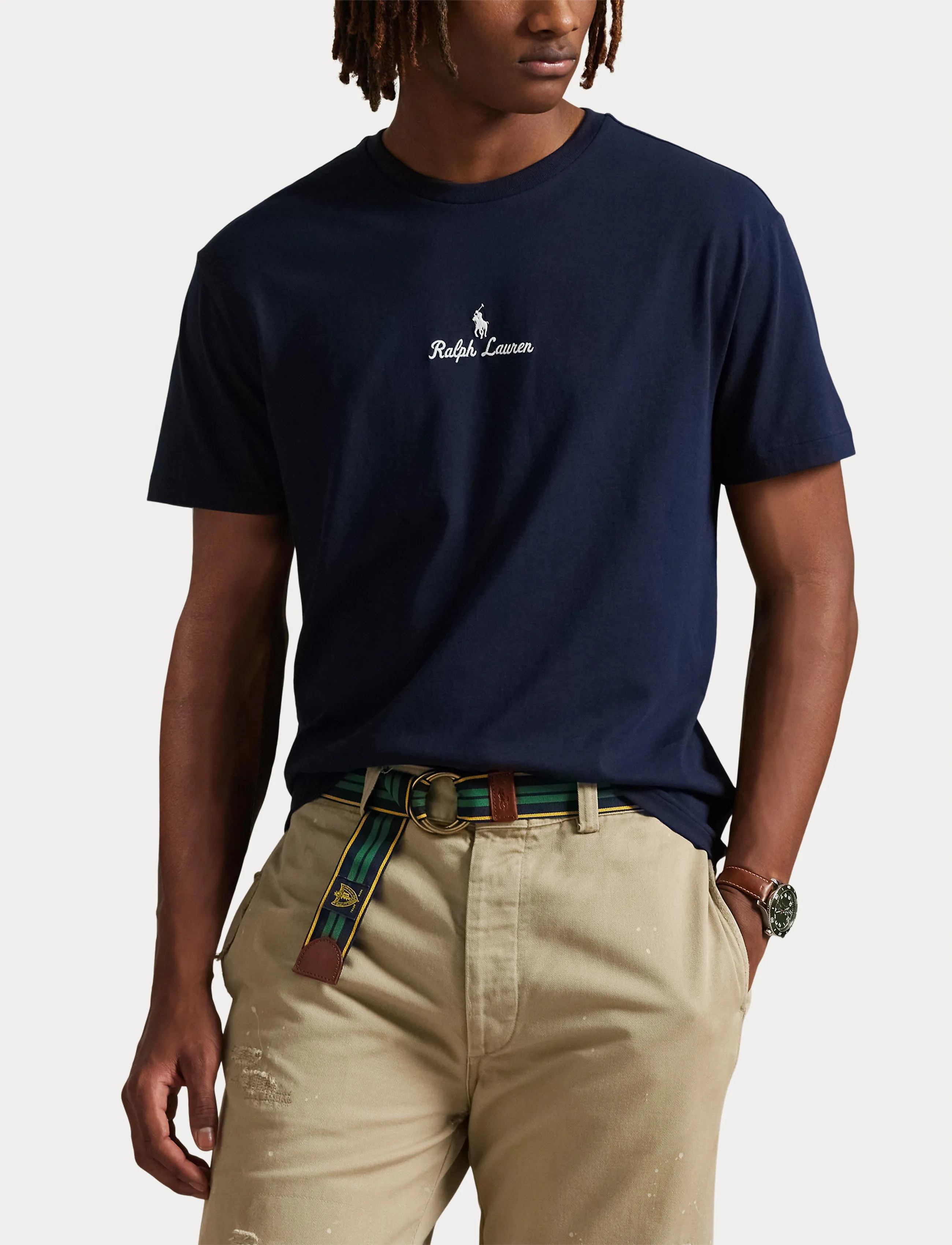 Polo Ralph Lauren - Classic Fit Logo Jersey T-Shirt - kortærmede t-shirts - aviator navy - 5