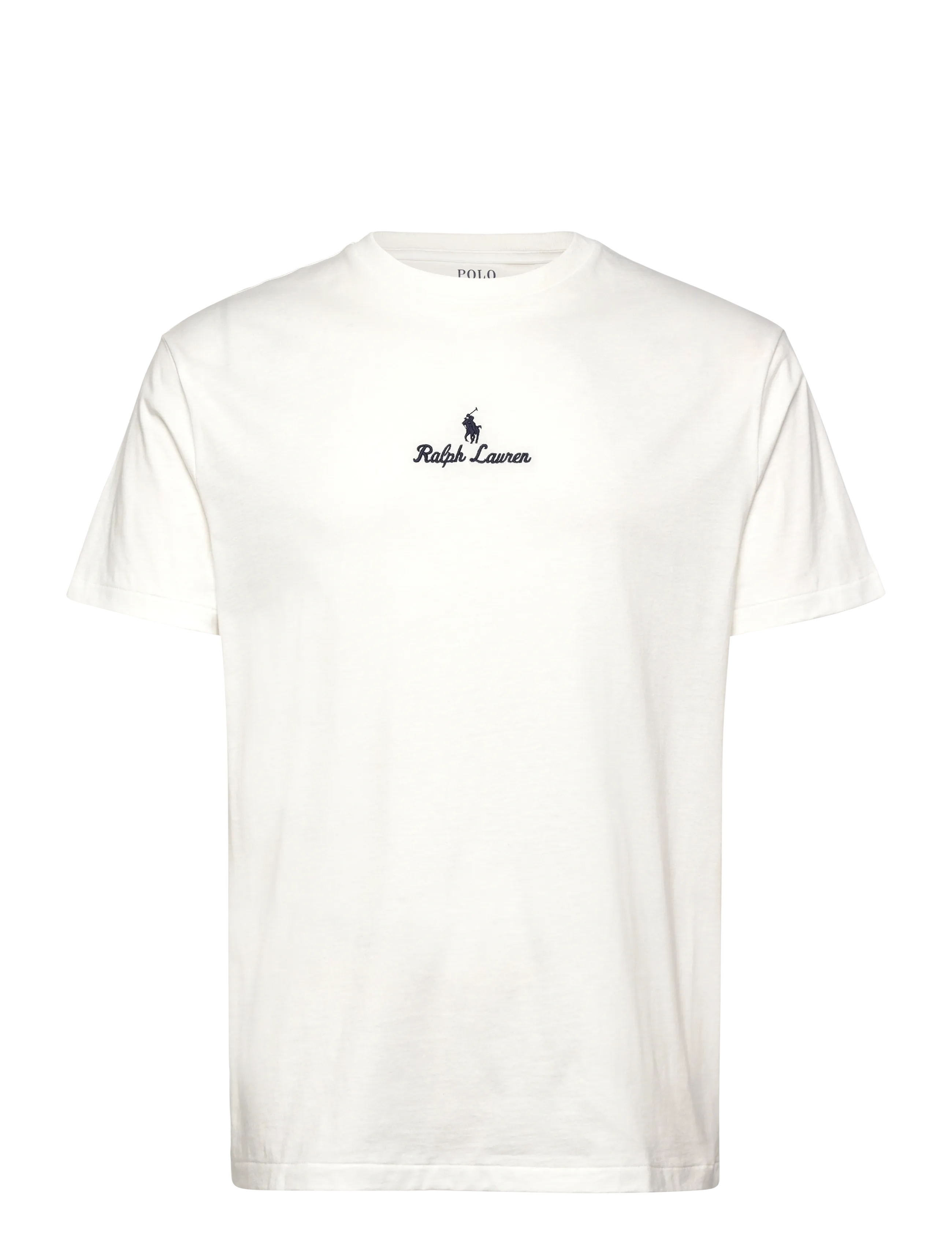 Polo Ralph Lauren Classic Fit Logo Jersey T-Shirt - T-särgid - DECKWASH WHITE / cream