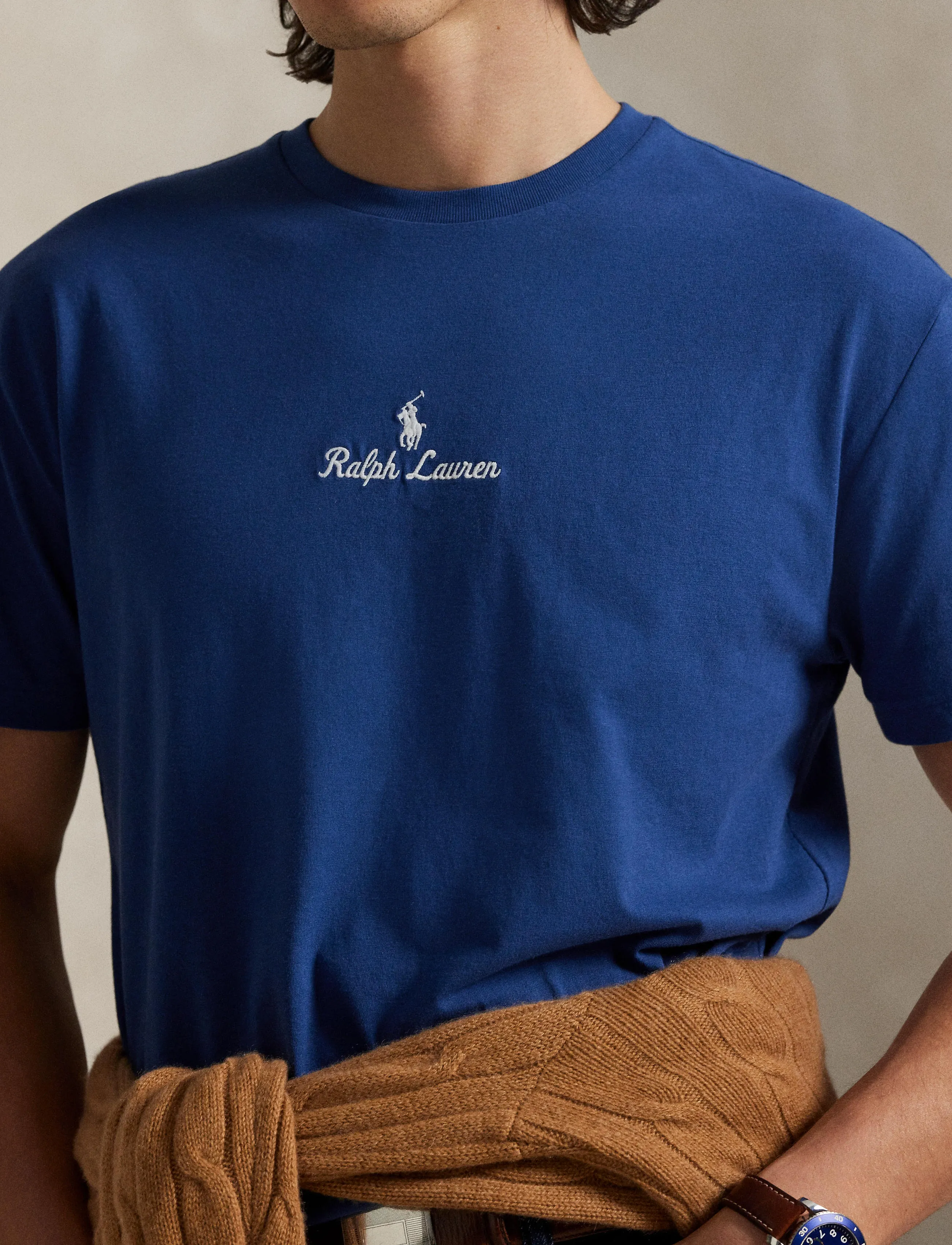 Polo Ralph Lauren - Classic Fit Logo Jersey T-Shirt - kortærmede t-shirts - night navy - 4