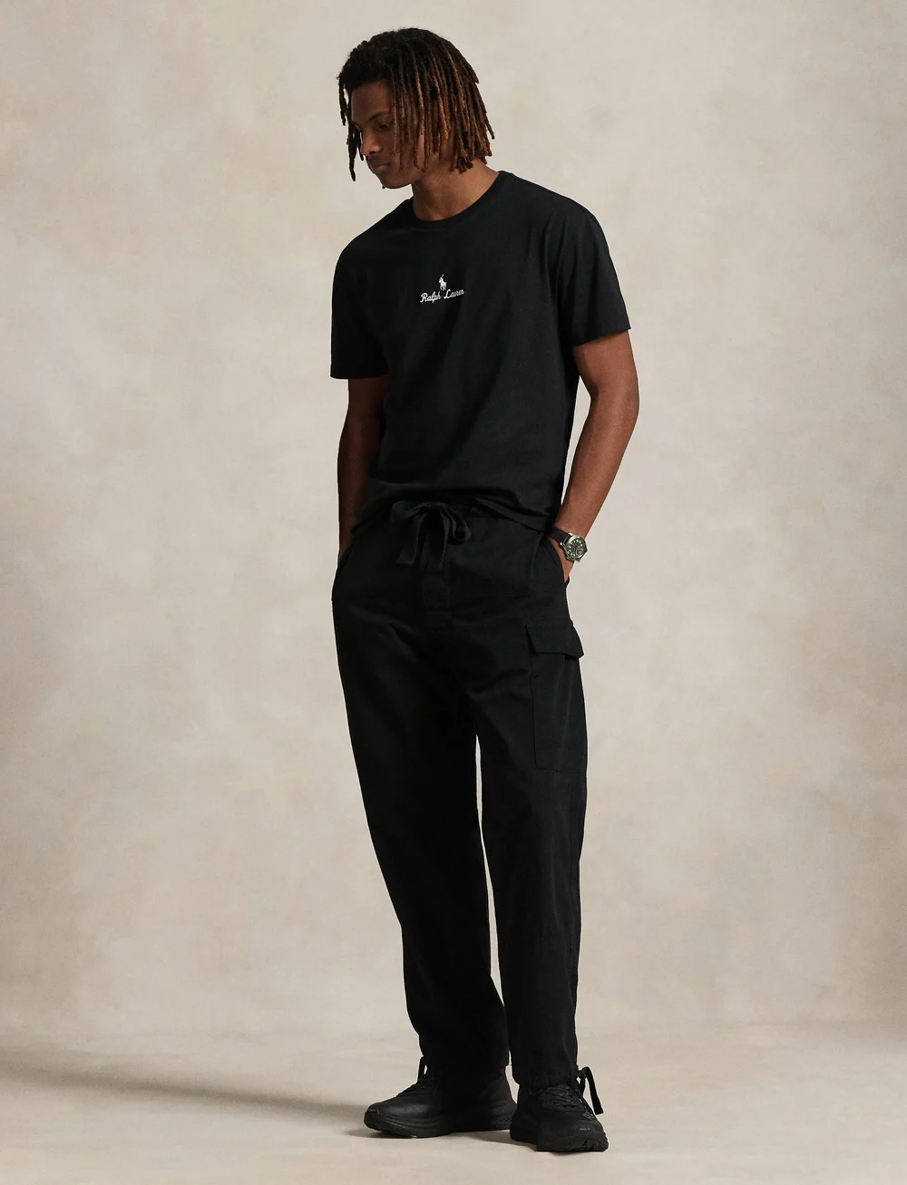 Polo Ralph Lauren - 26/1 JERSEY-SSL-TSH - kurzärmelig - polo black - 0