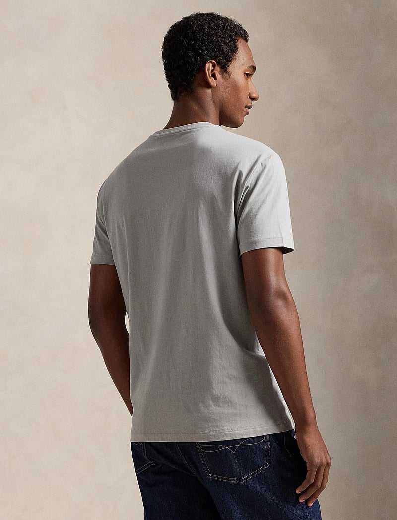Polo Ralph Lauren - Classic Fit Logo Jersey T-Shirt - lühikeste varrukatega t-särgid - soft grey - 3