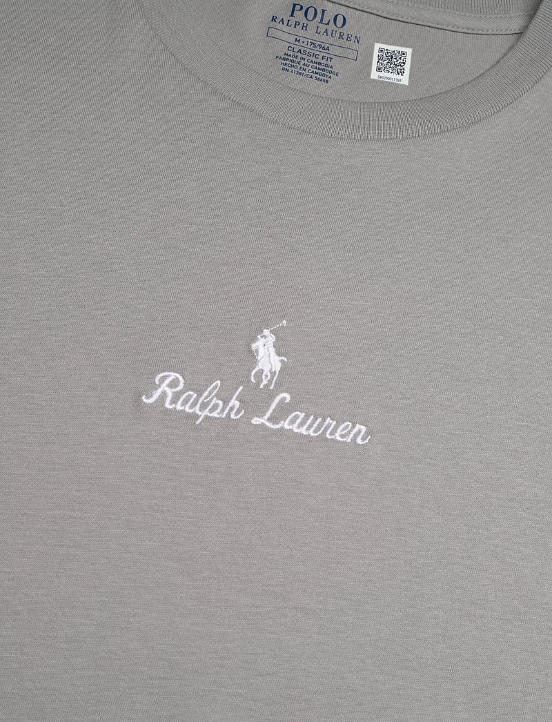 Polo Ralph Lauren - Classic Fit Logo Jersey T-Shirt - kurzärmelig - soft grey - 2