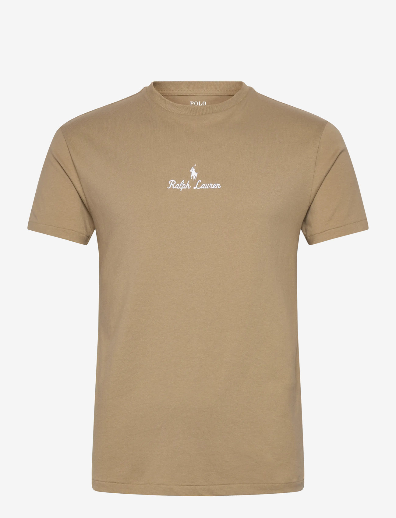 Polo Ralph Lauren - 26/1 JERSEY-SSL-TSH - kortærmede t-shirts - surrey tan - 0