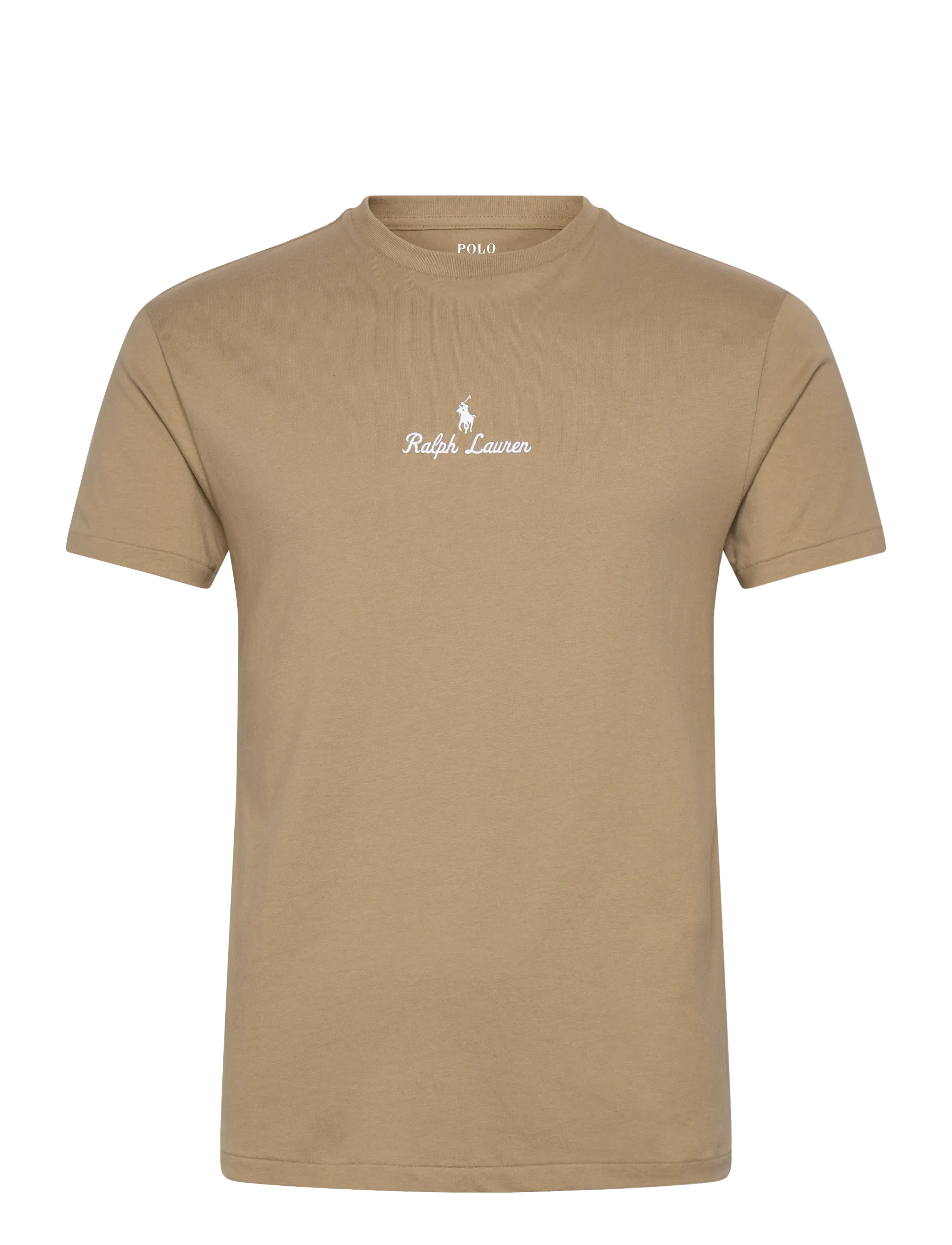 Polo Ralph Lauren Classic Fit Logo Jersey T-Shirt - Kläder - SURREY TAN / beige