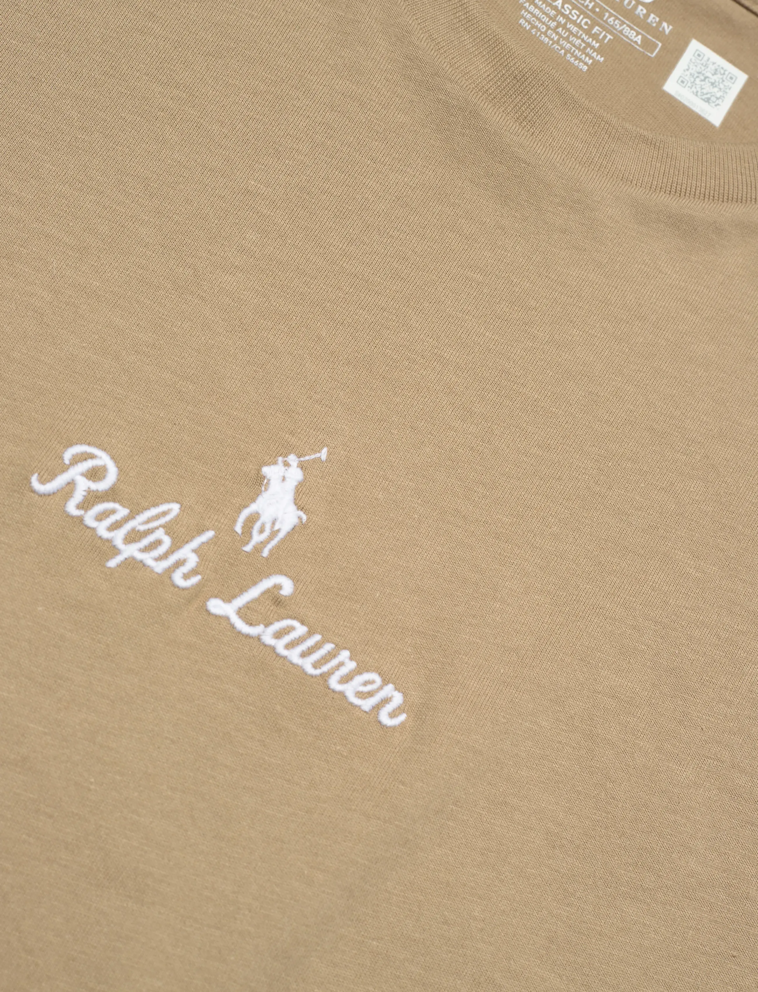Polo Ralph Lauren - Classic Fit Logo Jersey T-Shirt - stutterma bolir - surrey tan - 2