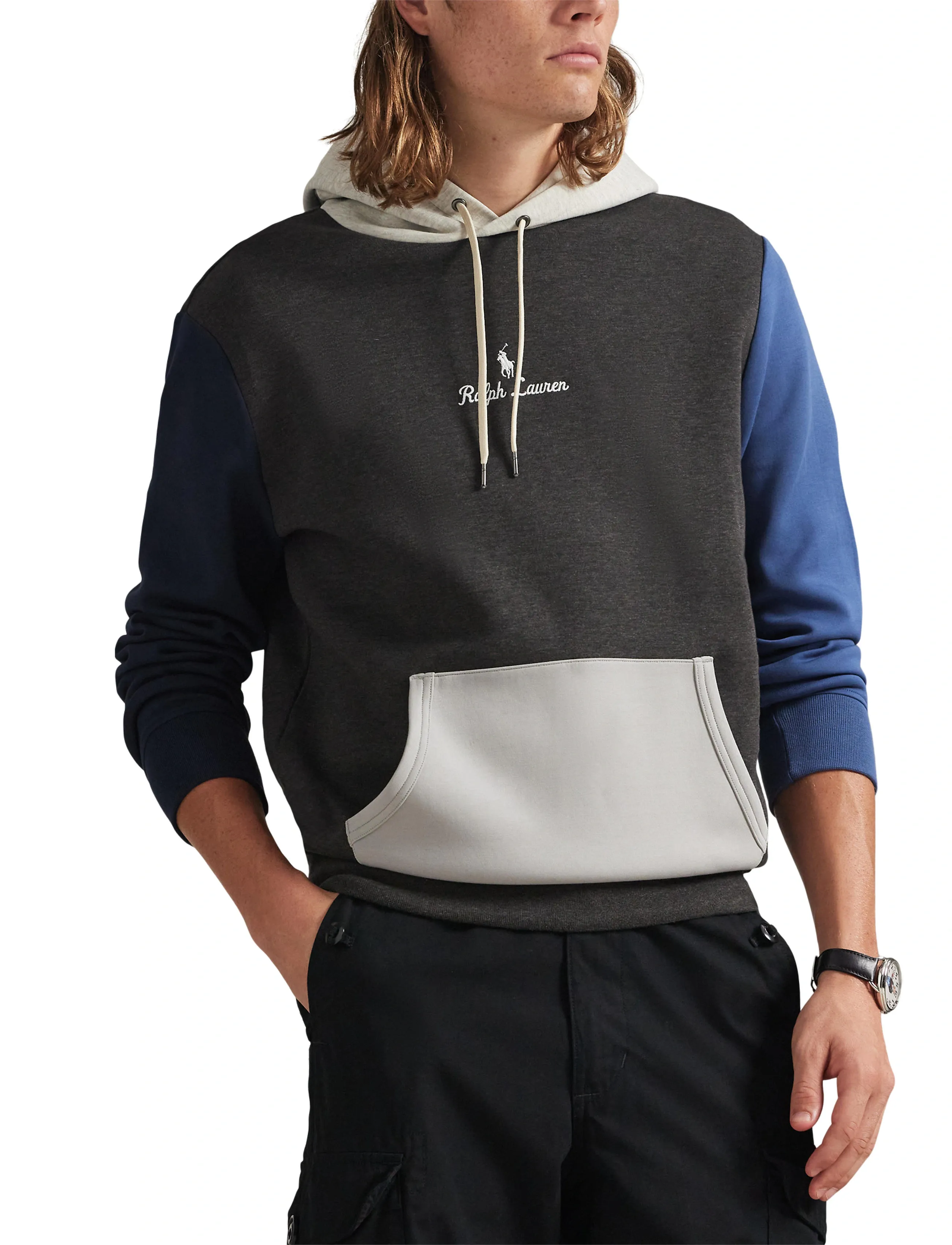 Polo Ralph Lauren 30/1 Double Knt Cvc-Lsl-Sws hoodies herr – bild 5