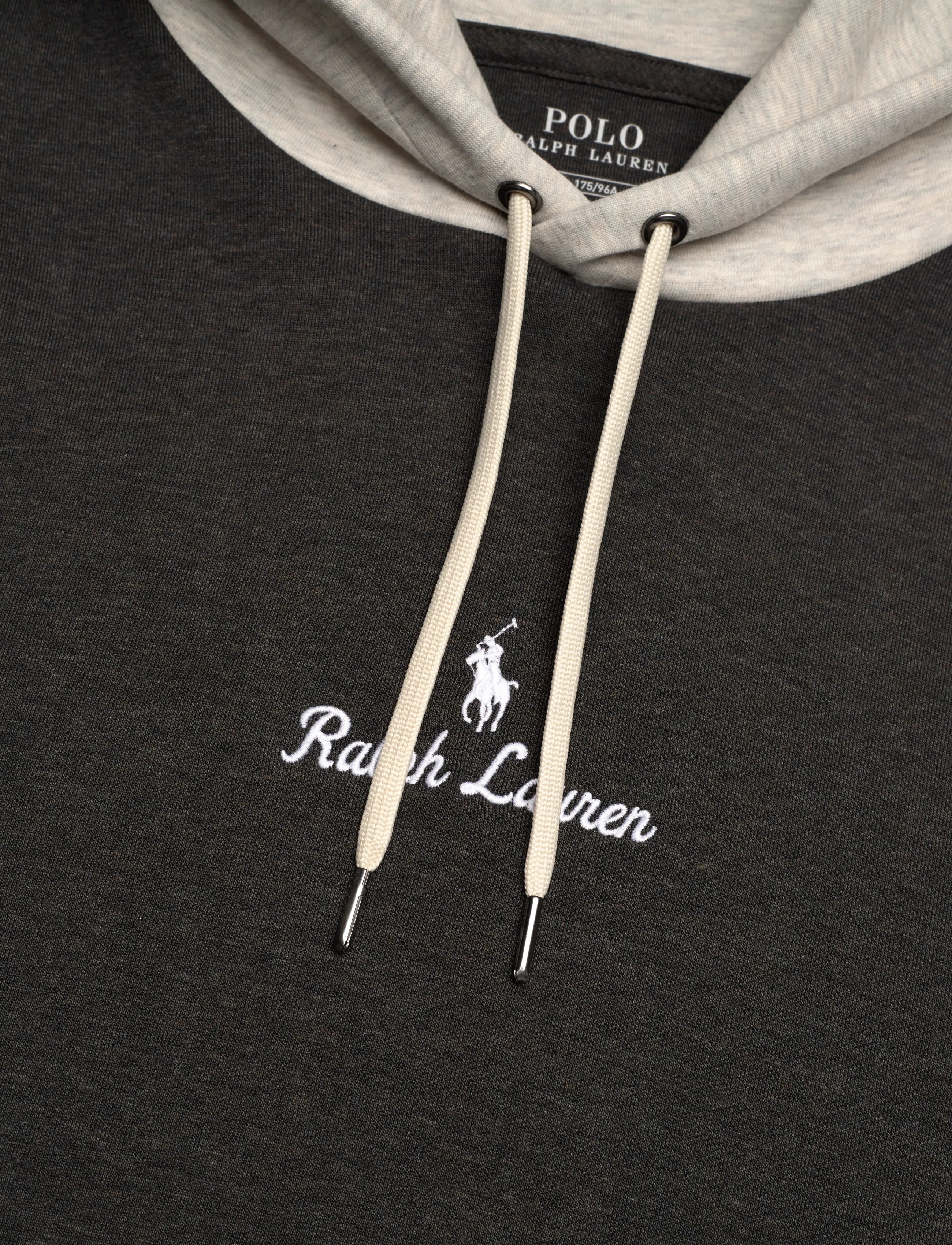 Polo Ralph Lauren - 30/1 DOUBLE KNT CVC-LSL-SWS - kapuutsiga dressipluusid - dark charcoal hea - 4