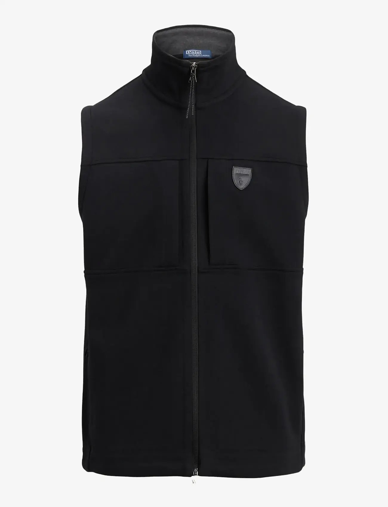 Polo Ralph Lauren - Double-Knit Mockneck Vest - westen - polo black - 1